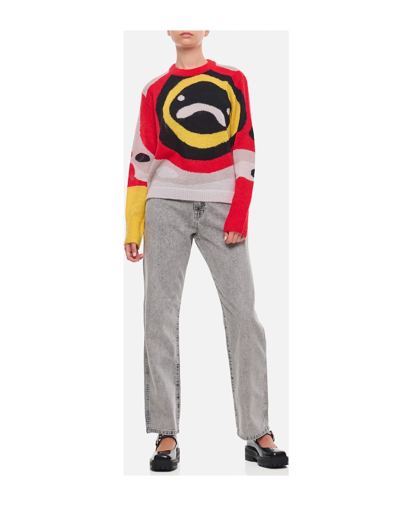 Charles Jeffrey Loverboy Smiley Jumper - MultiColour