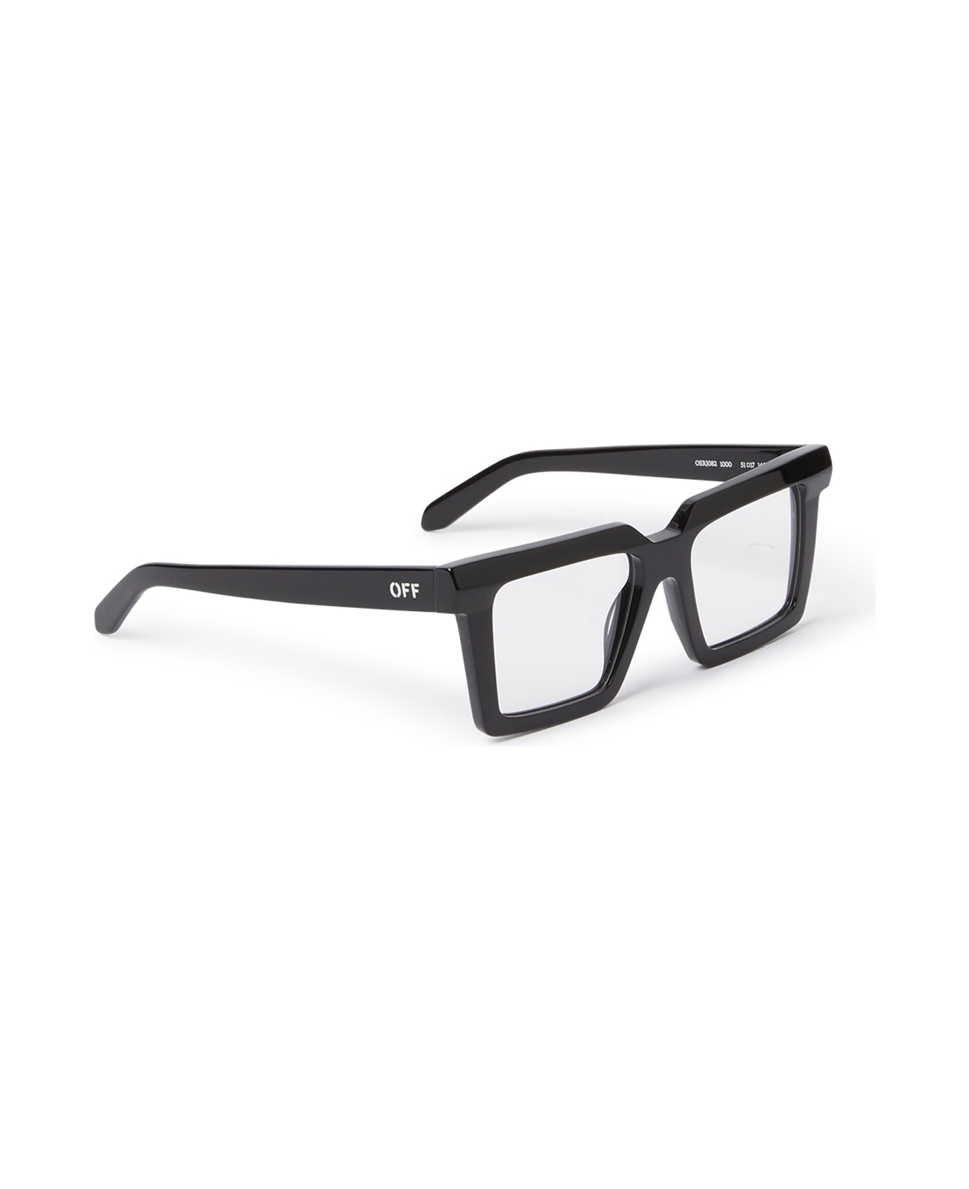 Off-White Off White Oerj082 Style 82 1000 Black Glasses - Nero