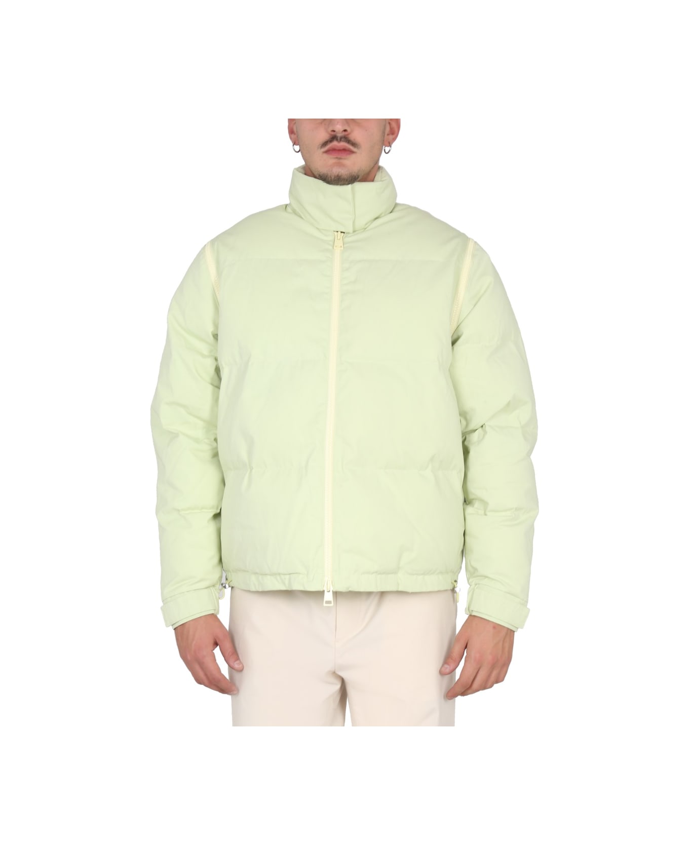 Sunnei Jacket With Zip - GREEN