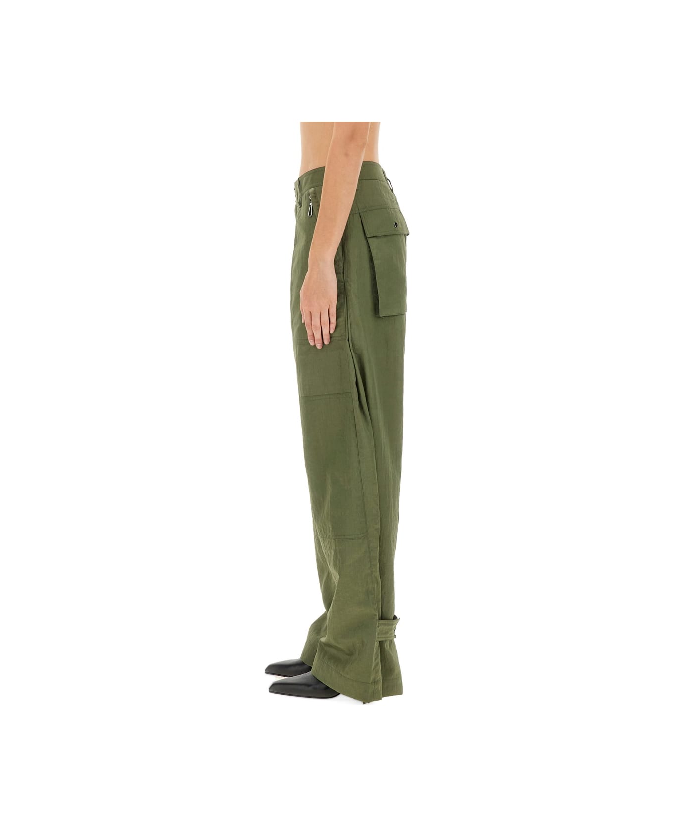 Paco Rabanne Cargo Pants - GREEN
