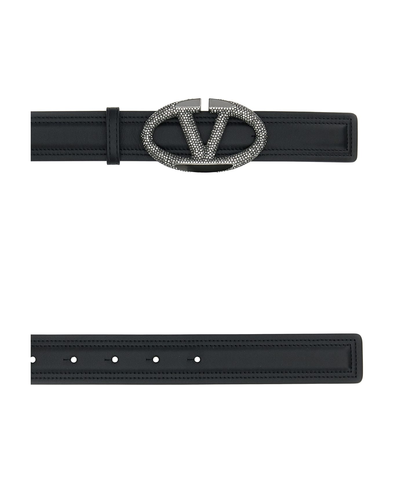 Valentino Garavani Belt H. 20 | Vlogo The Bo - NEROBLACKDIAMOND