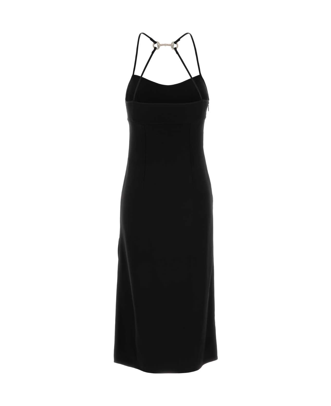 Gucci Black Crepe Dress - Black
