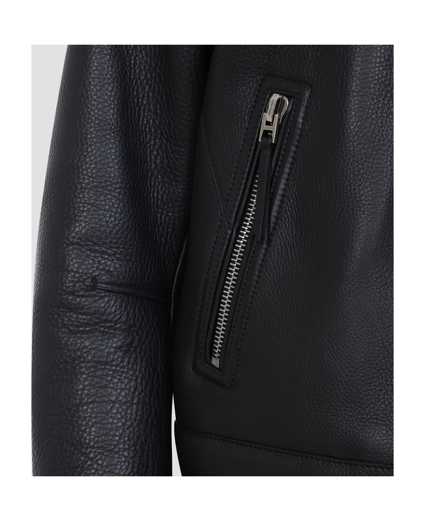 Tom Ford Biker Jacket - Black