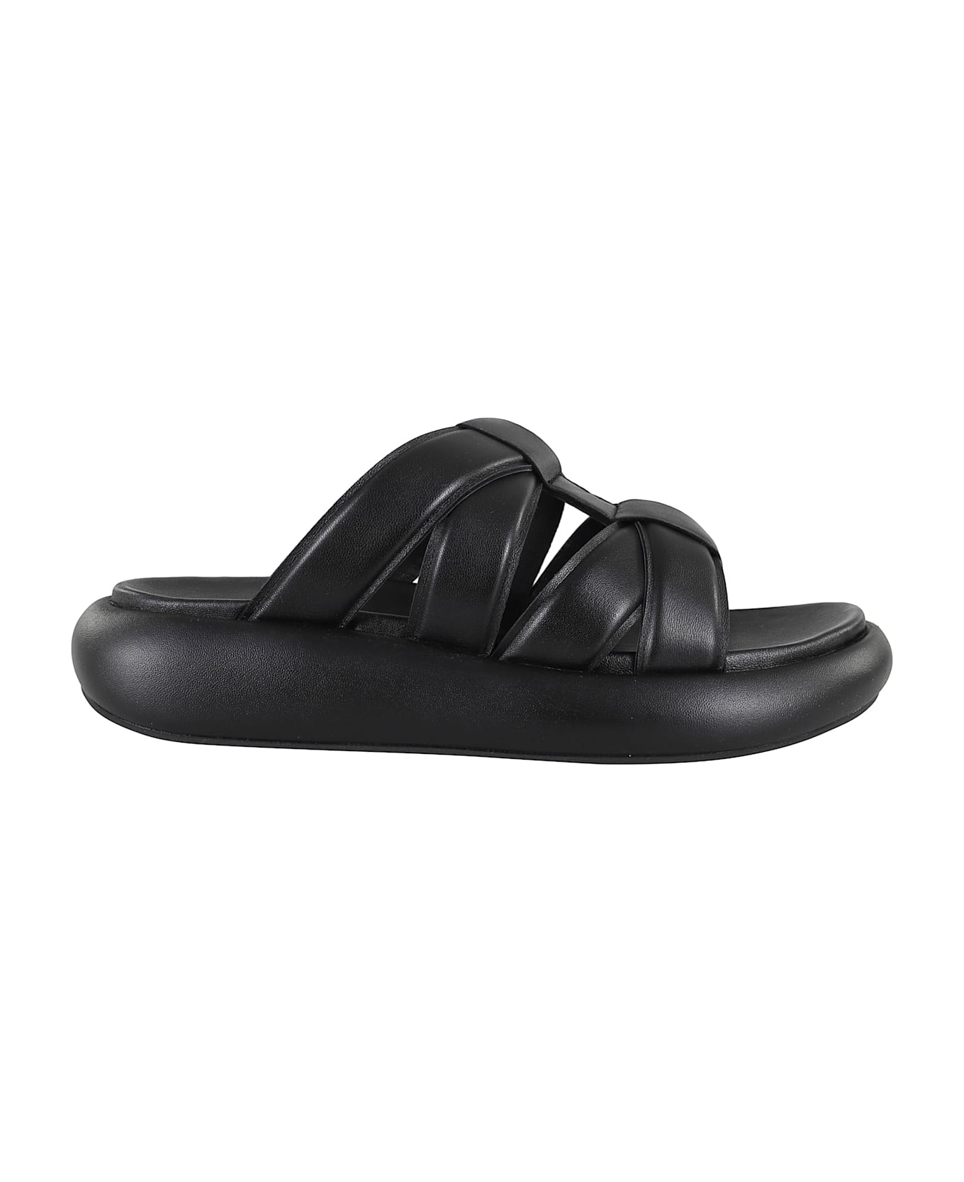 Ash Nappa Foulard - Black