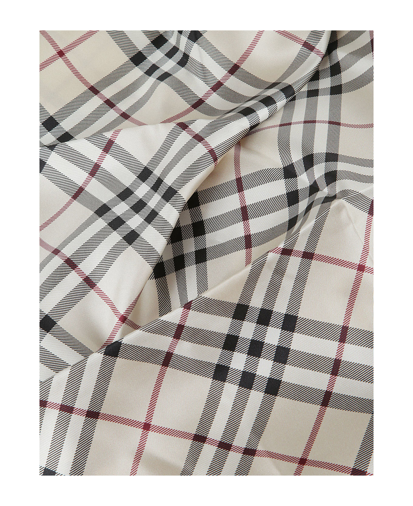 Burberry Printed Square Scarf - Stone