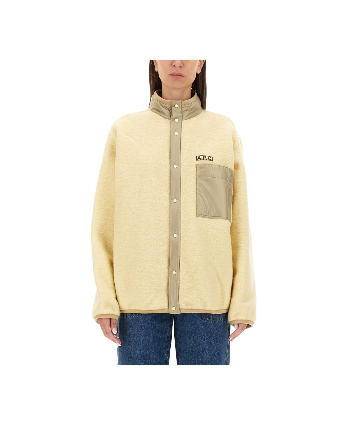 A.P.C. Blouson "ewan" - BEIGE