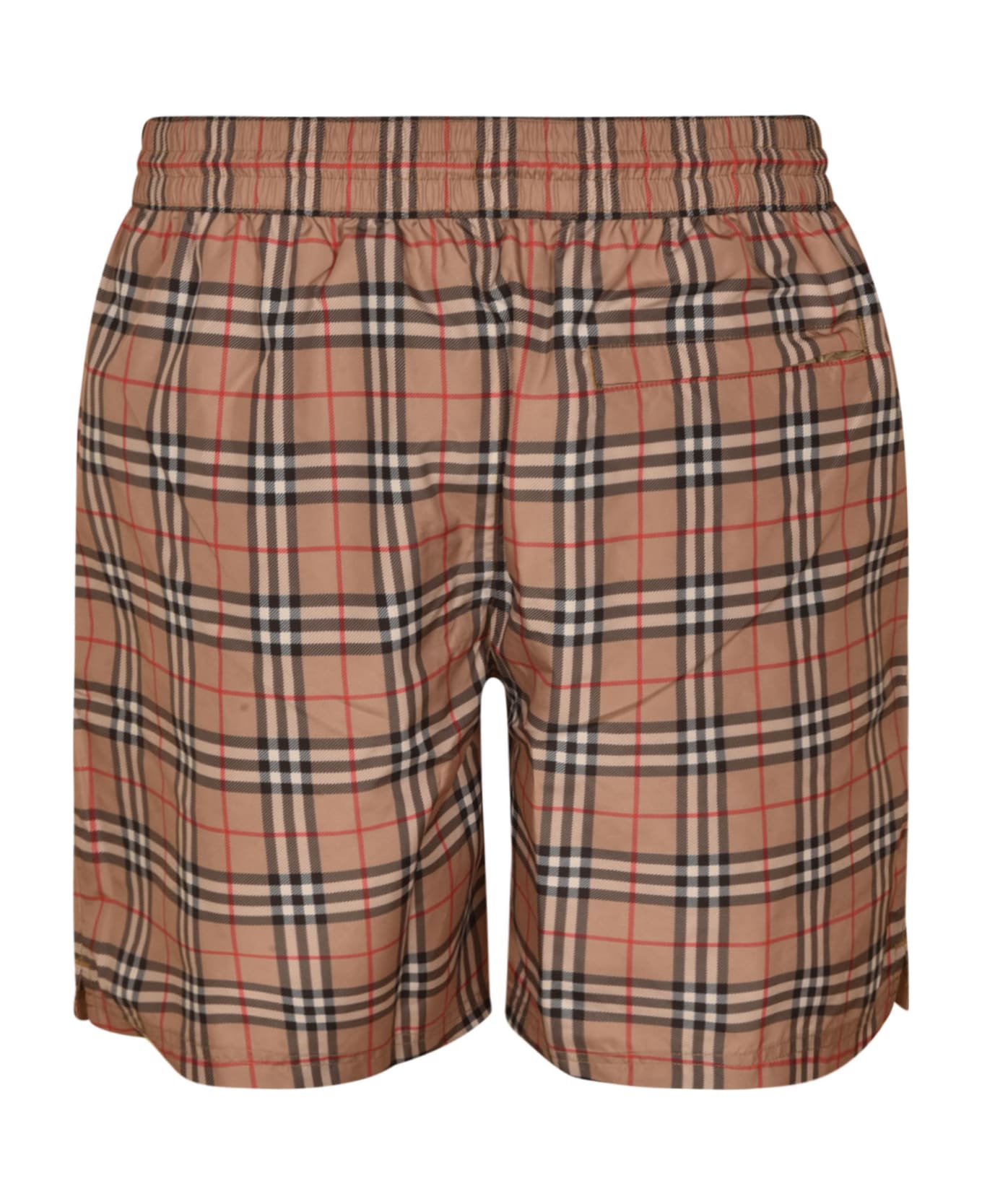 Burberry House Check Drawstring Waist Shorts - Archive Beige Ip Chk