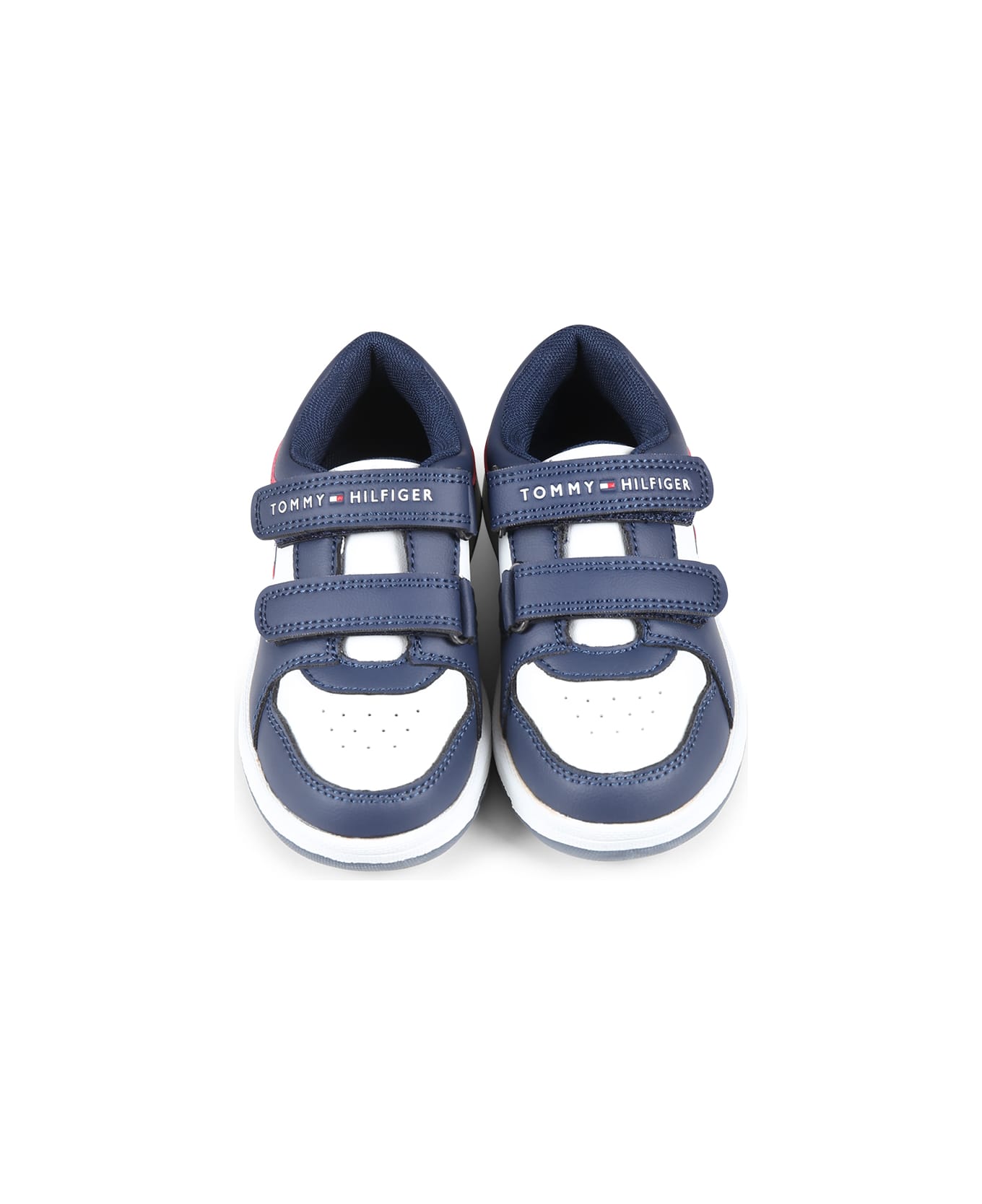 Tommy Hilfiger Blue Sneakers For Boy With Logo - Blue