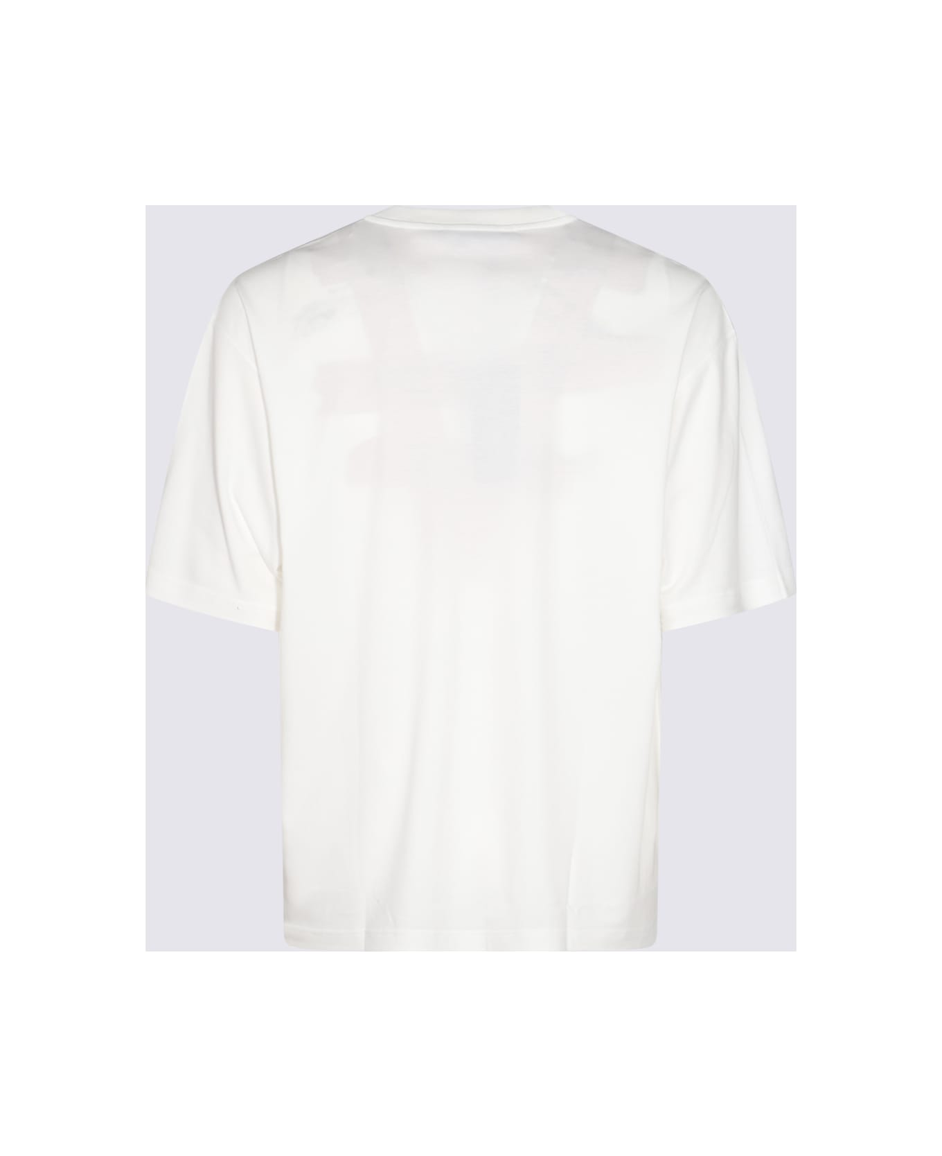 Dolce & Gabbana Logo Printed Crewneck T-shirt - White/Black