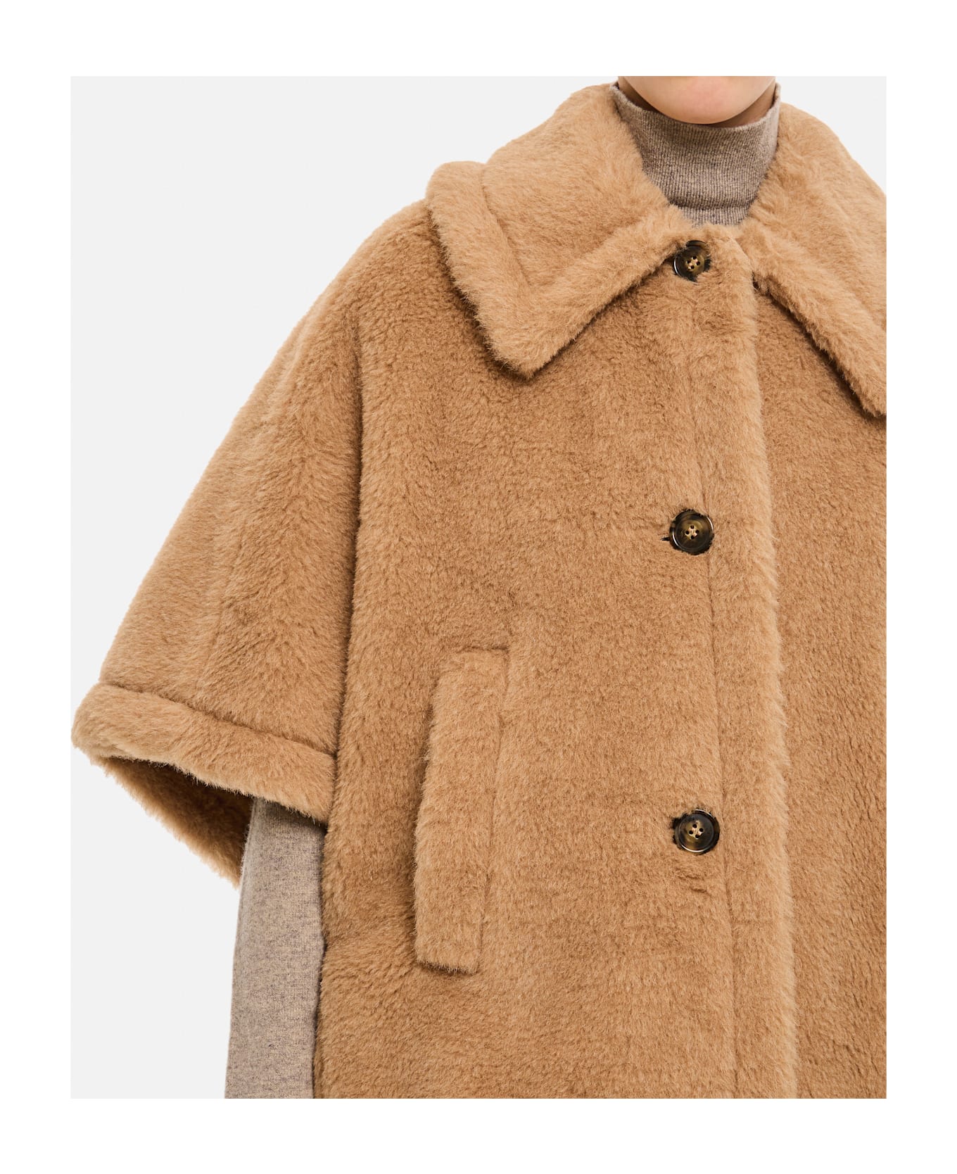 Max Mara Tenebre4 Teddy Cape - Beige