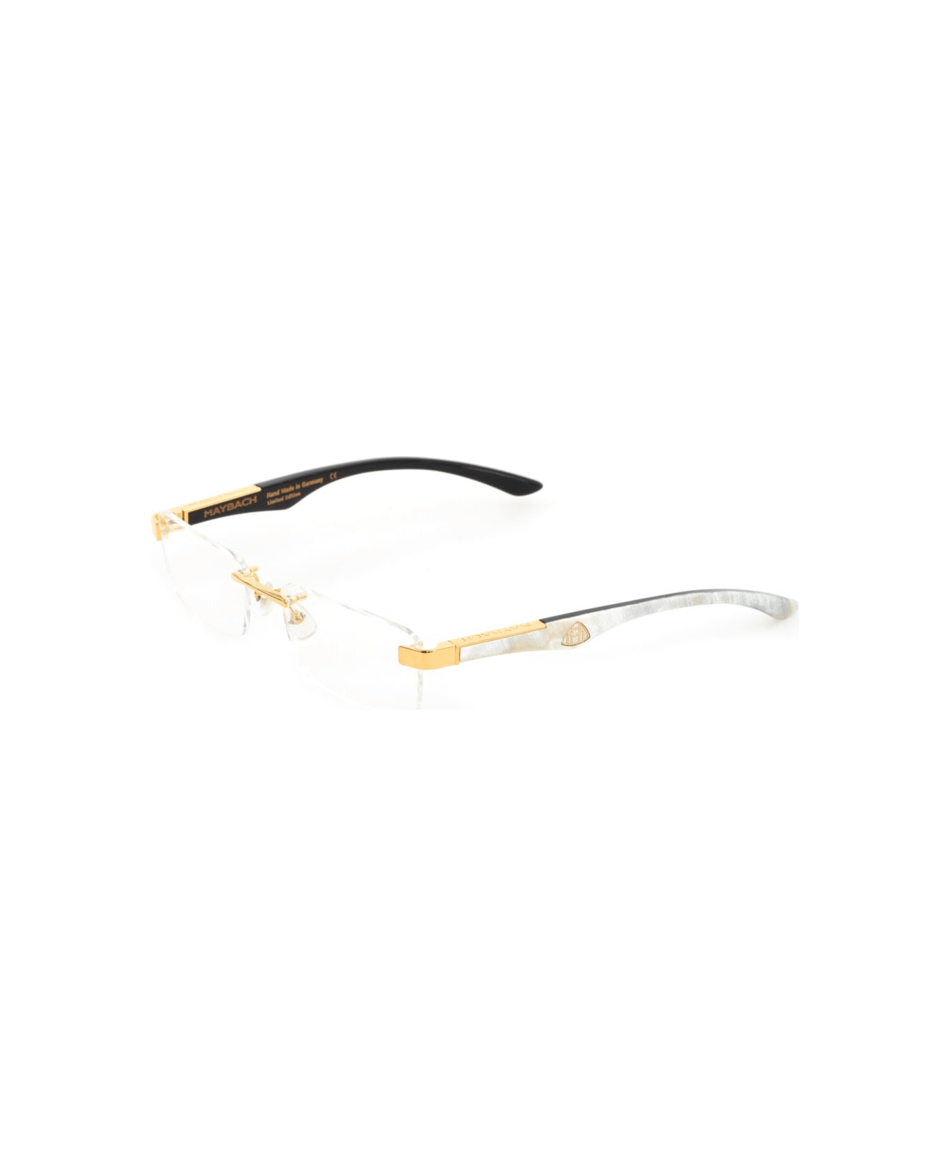 MAYBACH Eyewear The Artist Iiiwhite Marble/gold/black - White Marble/Gold/Black  
