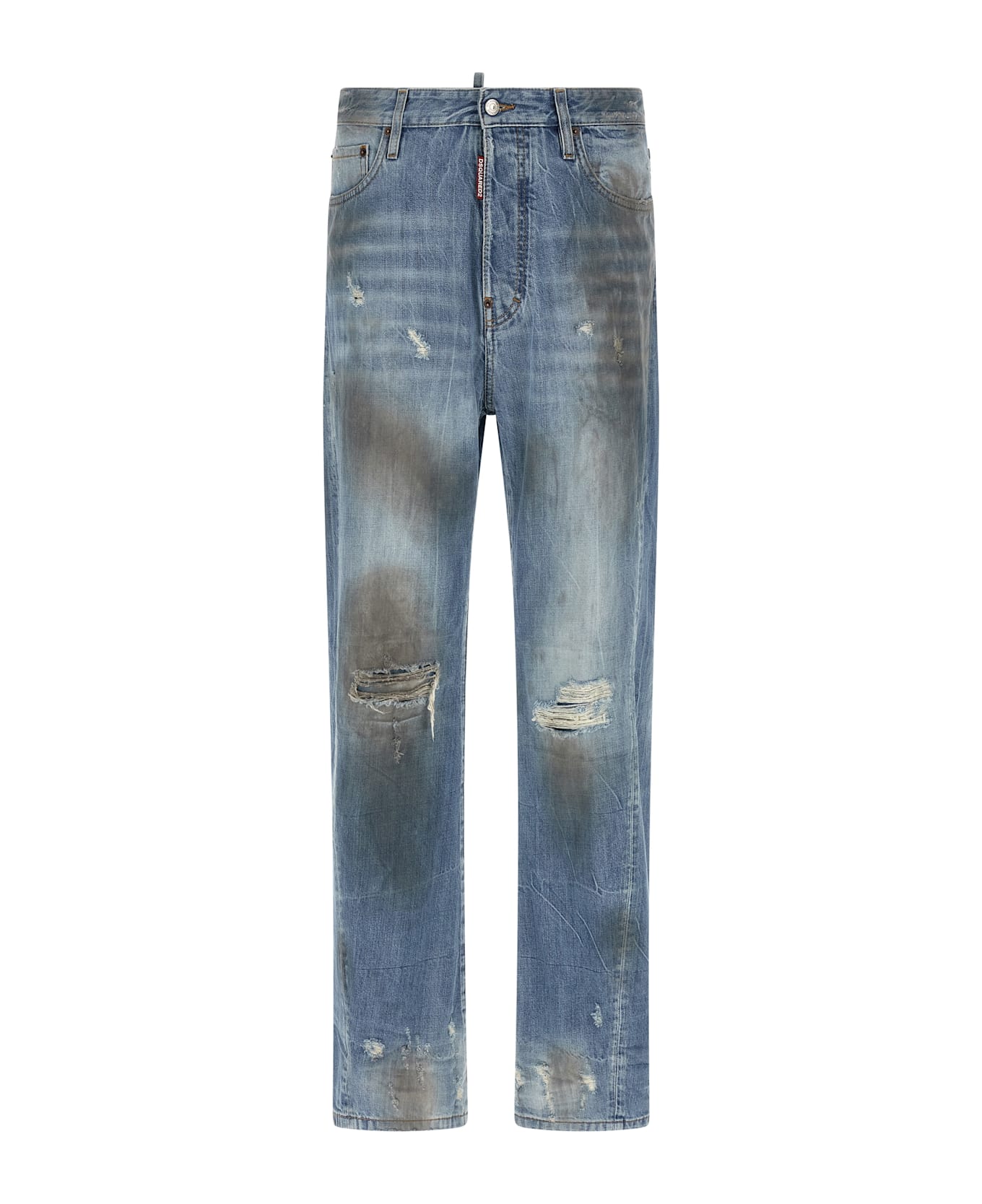 Dsquared2 'loose Twisted' Jeans - Blue