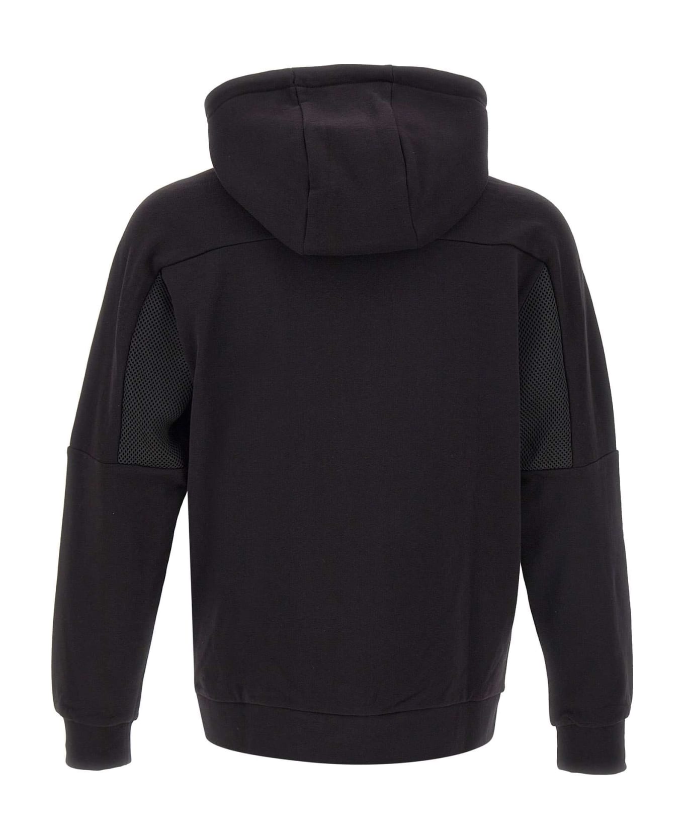 EA7 Cotton Sweatshirt - BLACK