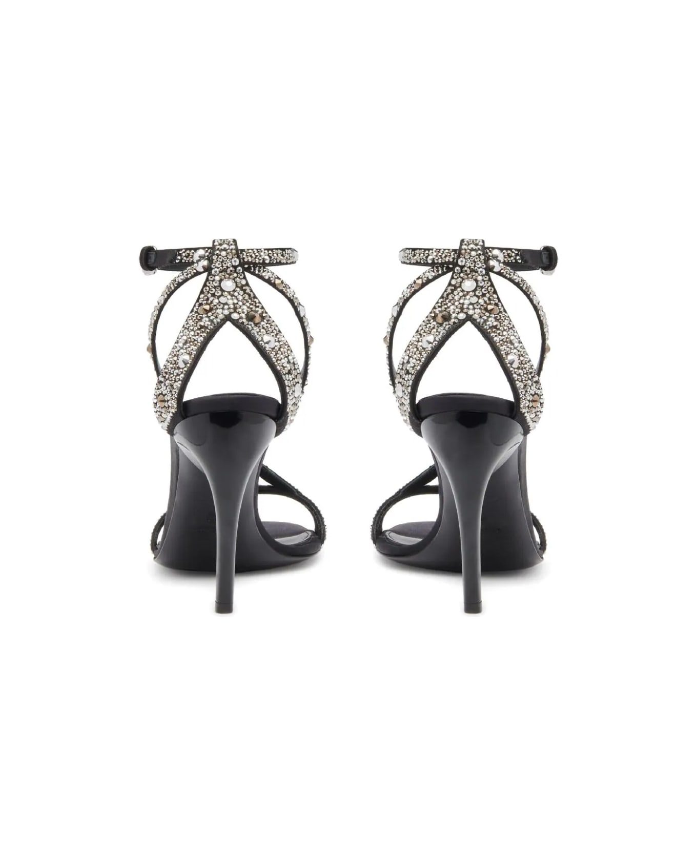 Alexander McQueen Armadillo Sandals - Black