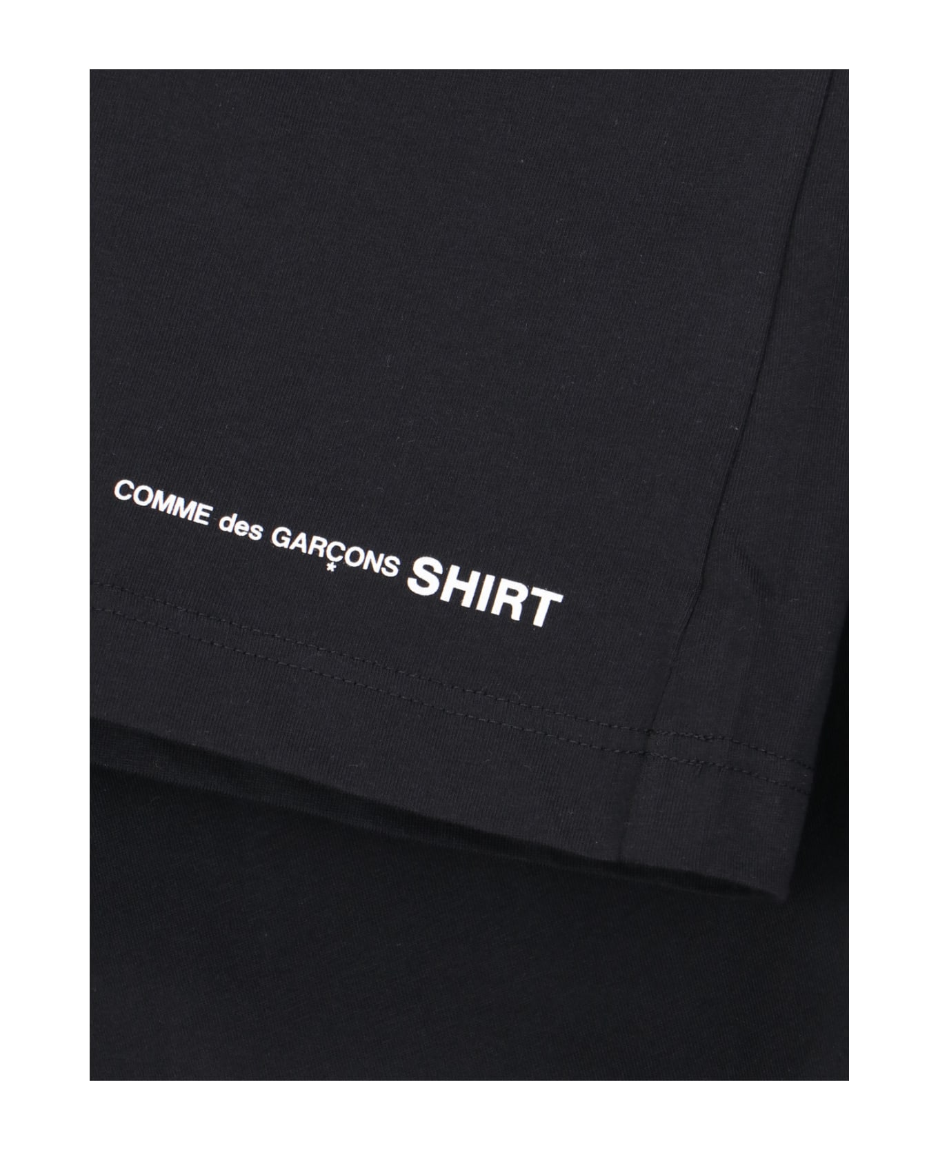 Comme des Garçons Basic T-shirt - Black   シャツ