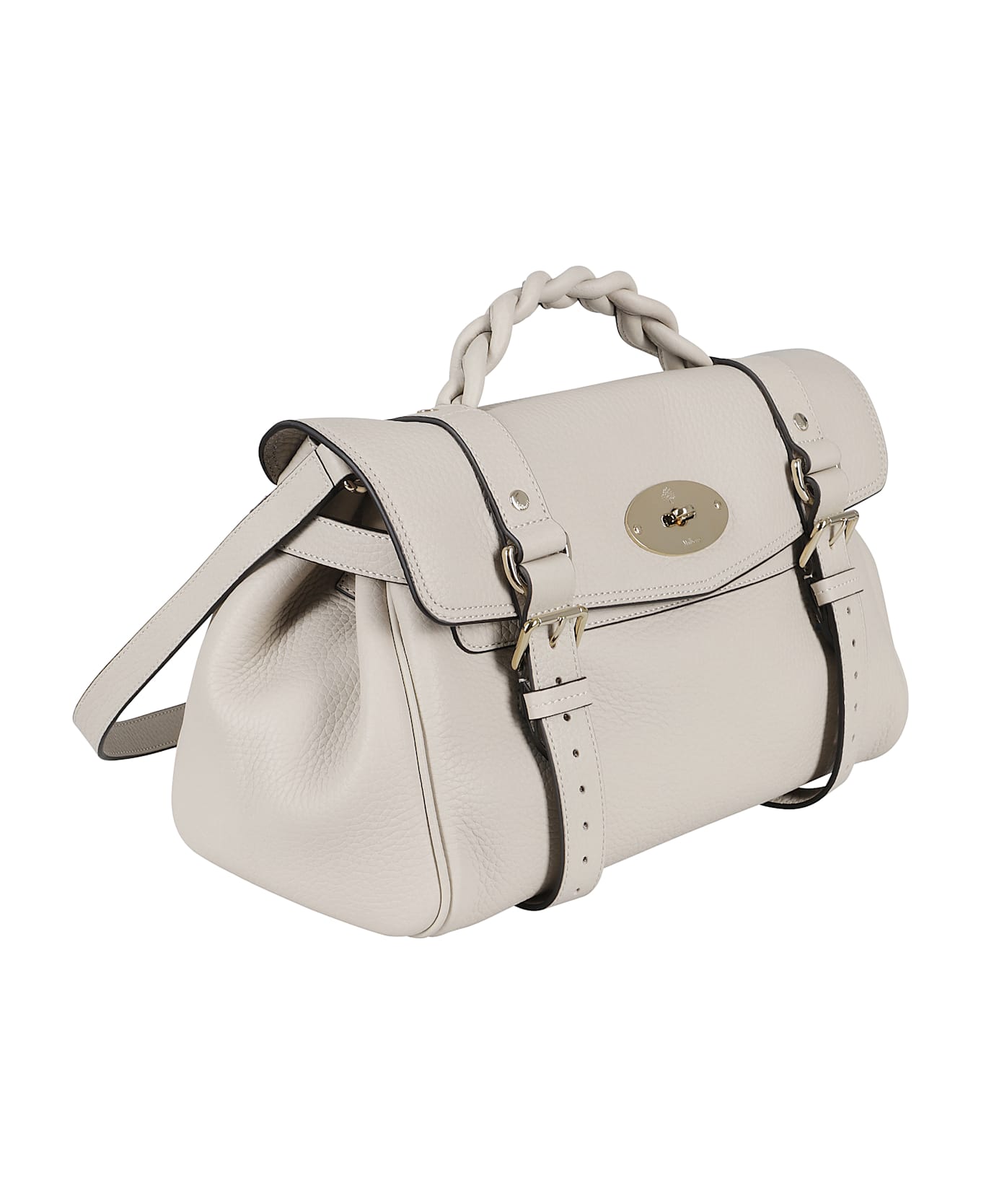 Mulberry Alexa Heavy Grain - Chalk