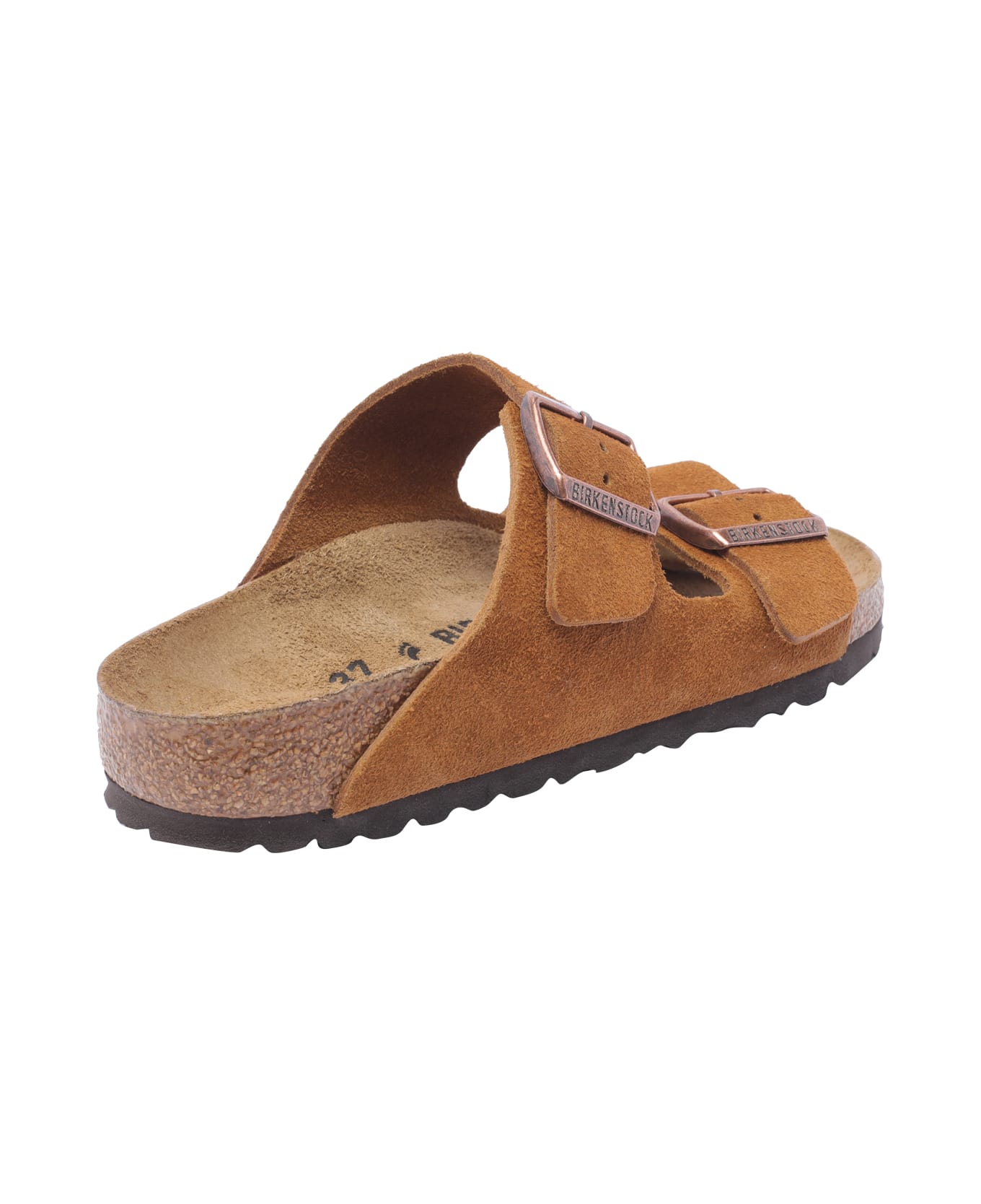 Birkenstock Arizona Sandals - Leather Brown