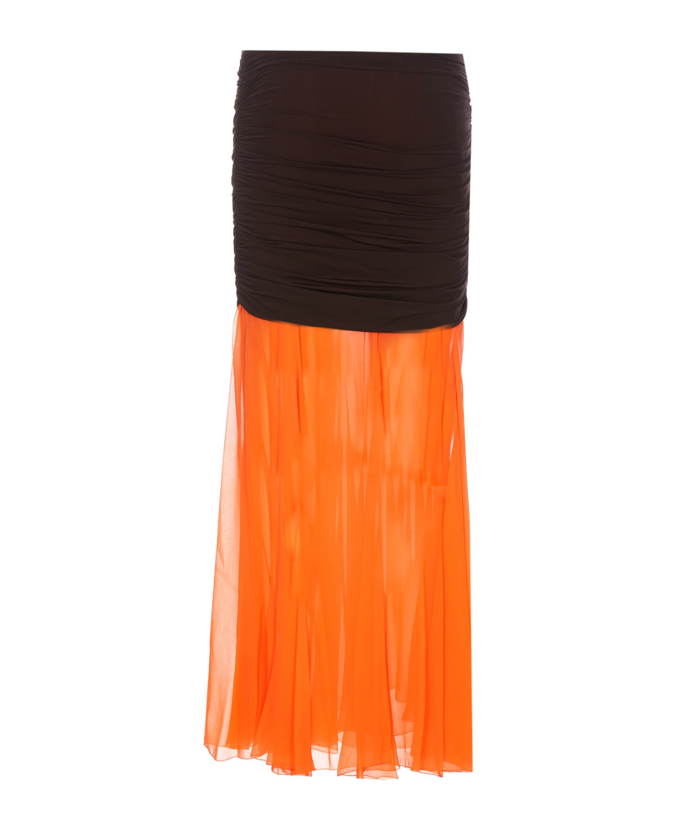 Tory Burch Long Skirt - Orange スカート