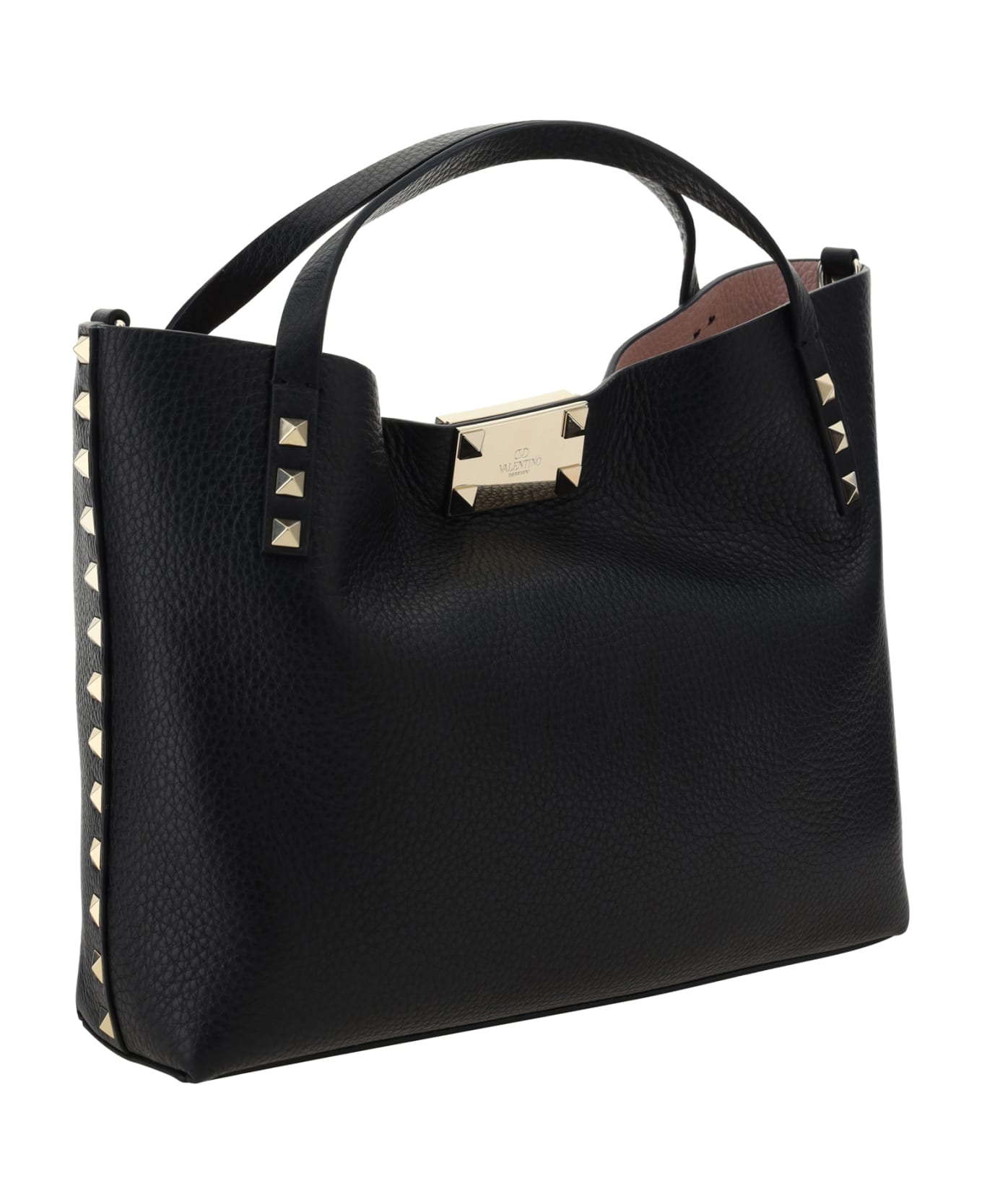 Valentino Garavani Rockstud Handbag - Black