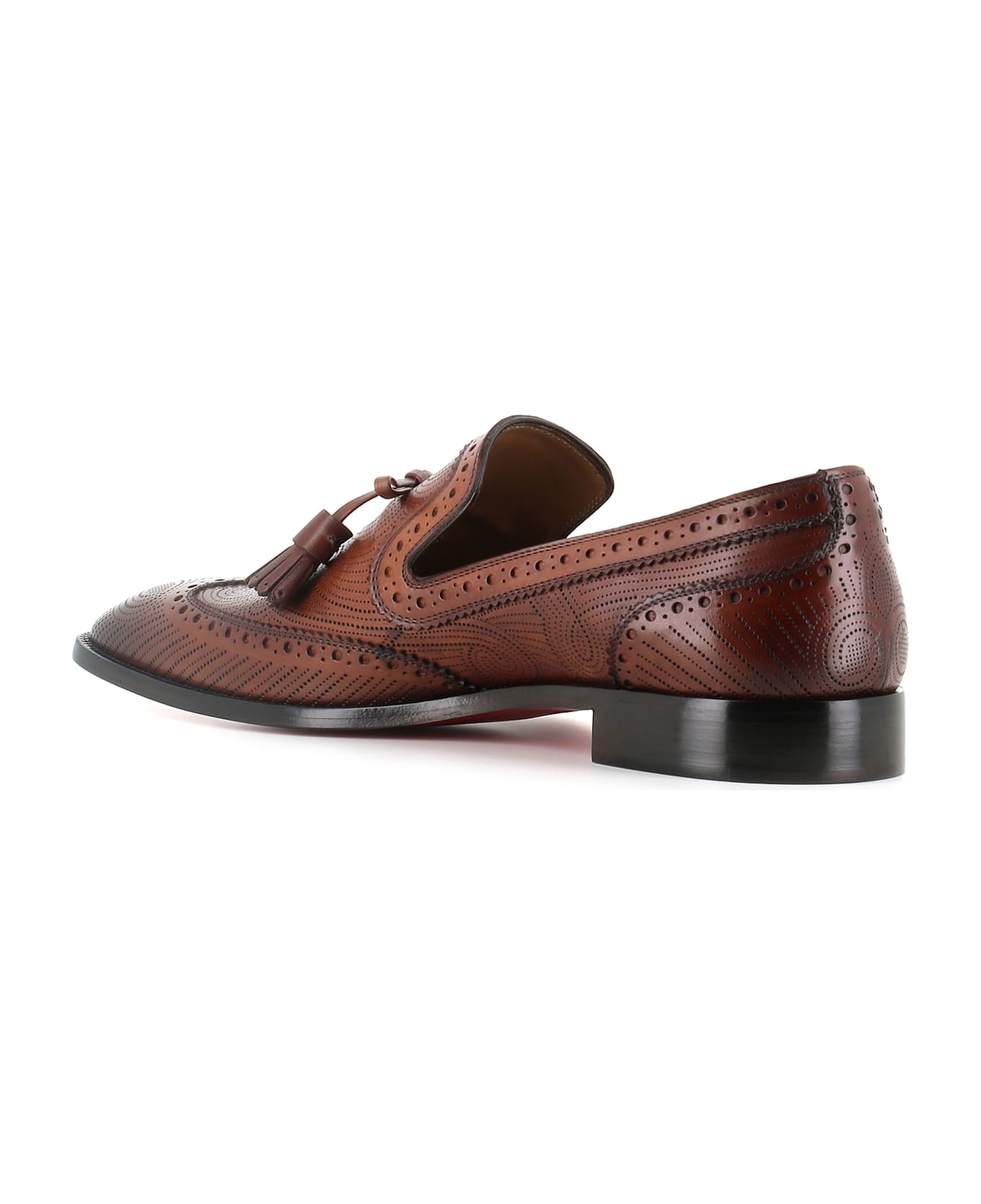 Christian Louboutin Slipper Grave Moc Flat - Leather