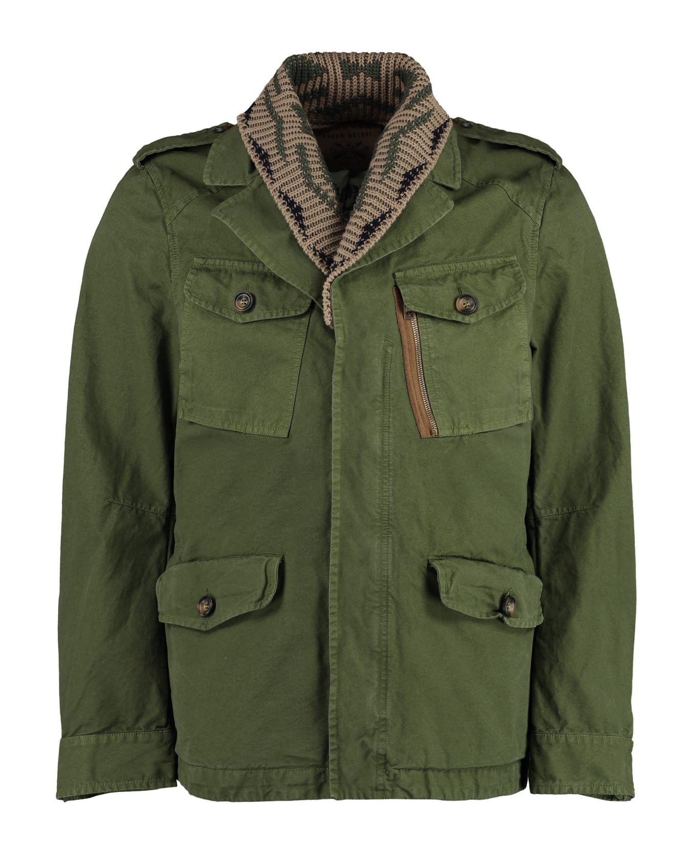 Bazar Deluxe Durango Unlined Cotton Jacket - green