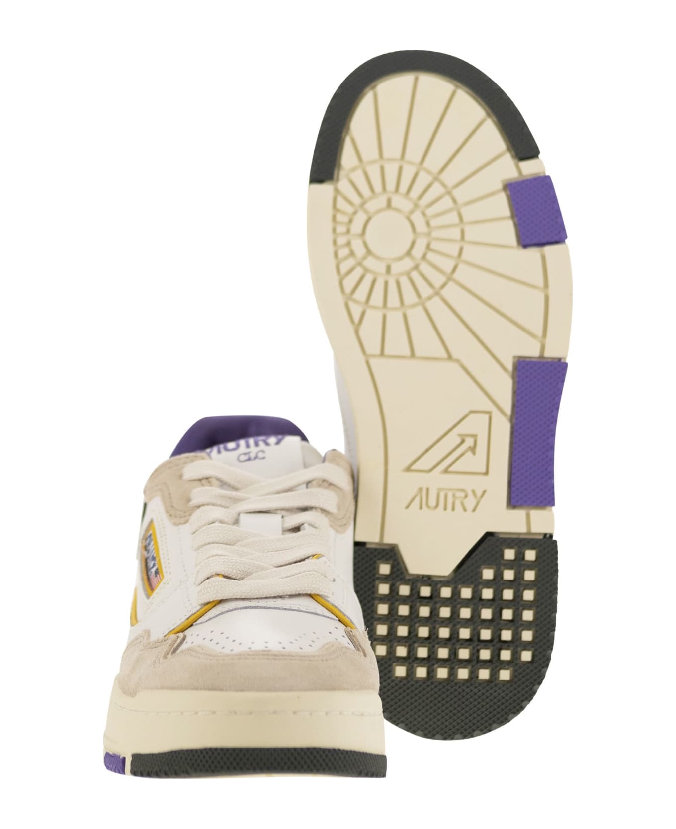 Autry Sneakers - White/purple