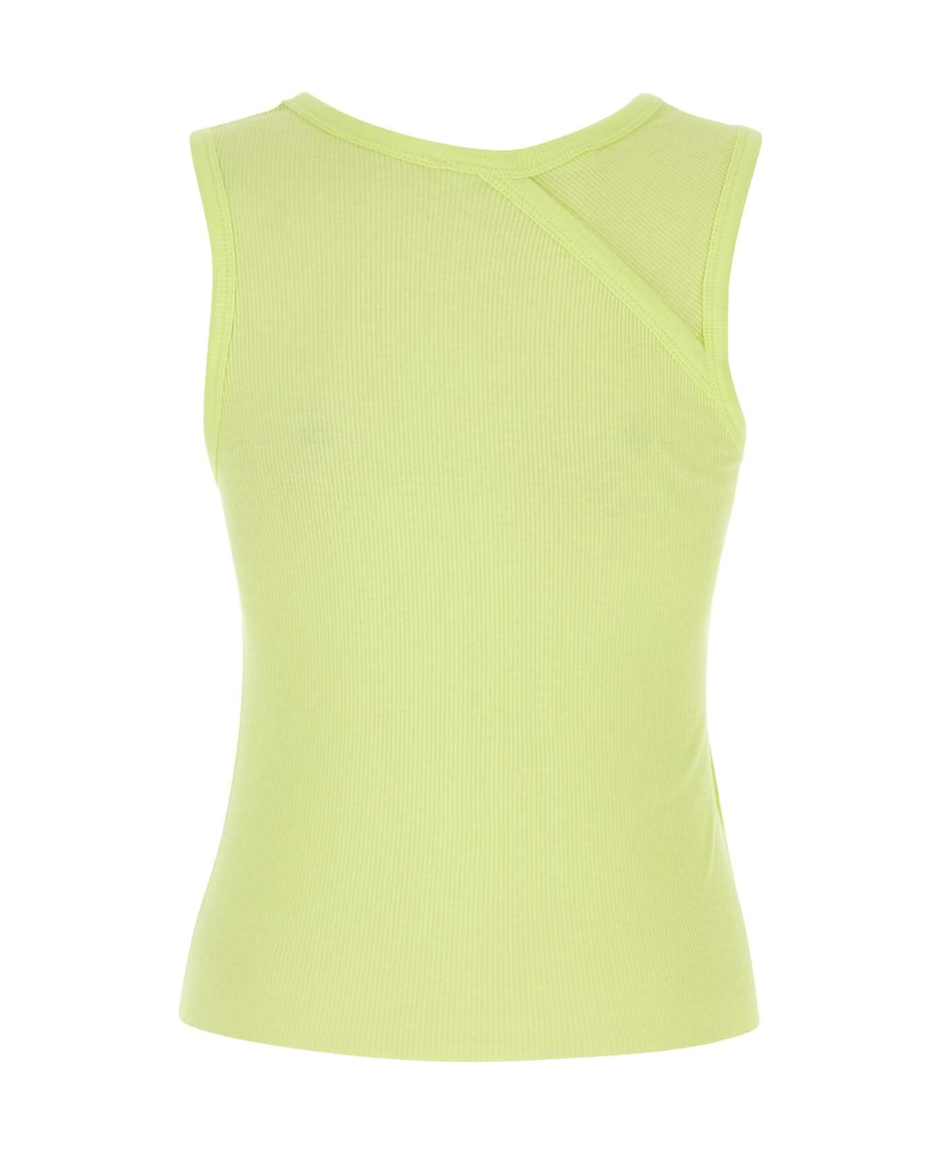 1017 ALYX 9SM Fluo Yellow Cotton T-top - YLW0042