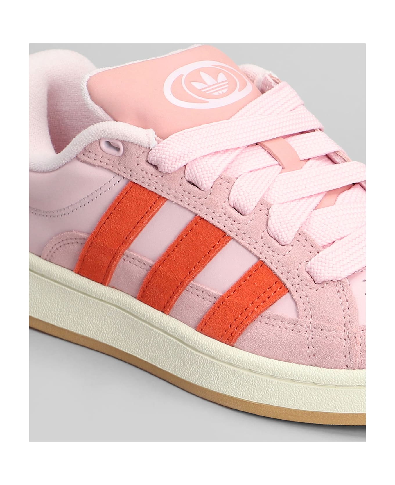 Adidas Campus 00s Beta Sneakers In Rose-pink Suede And Leather - rose-pink