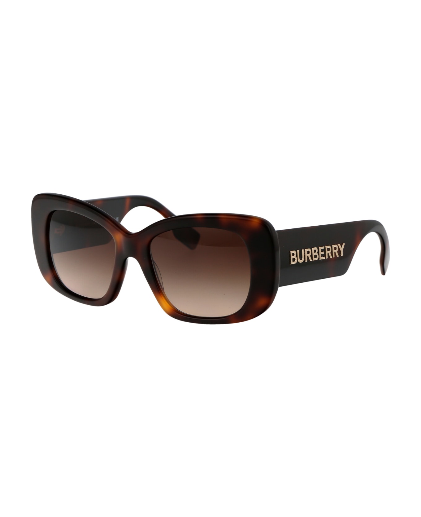Burberry Eyewear 0be4410 Sunglasses - 331613 LIGHT HAVANA サングラス