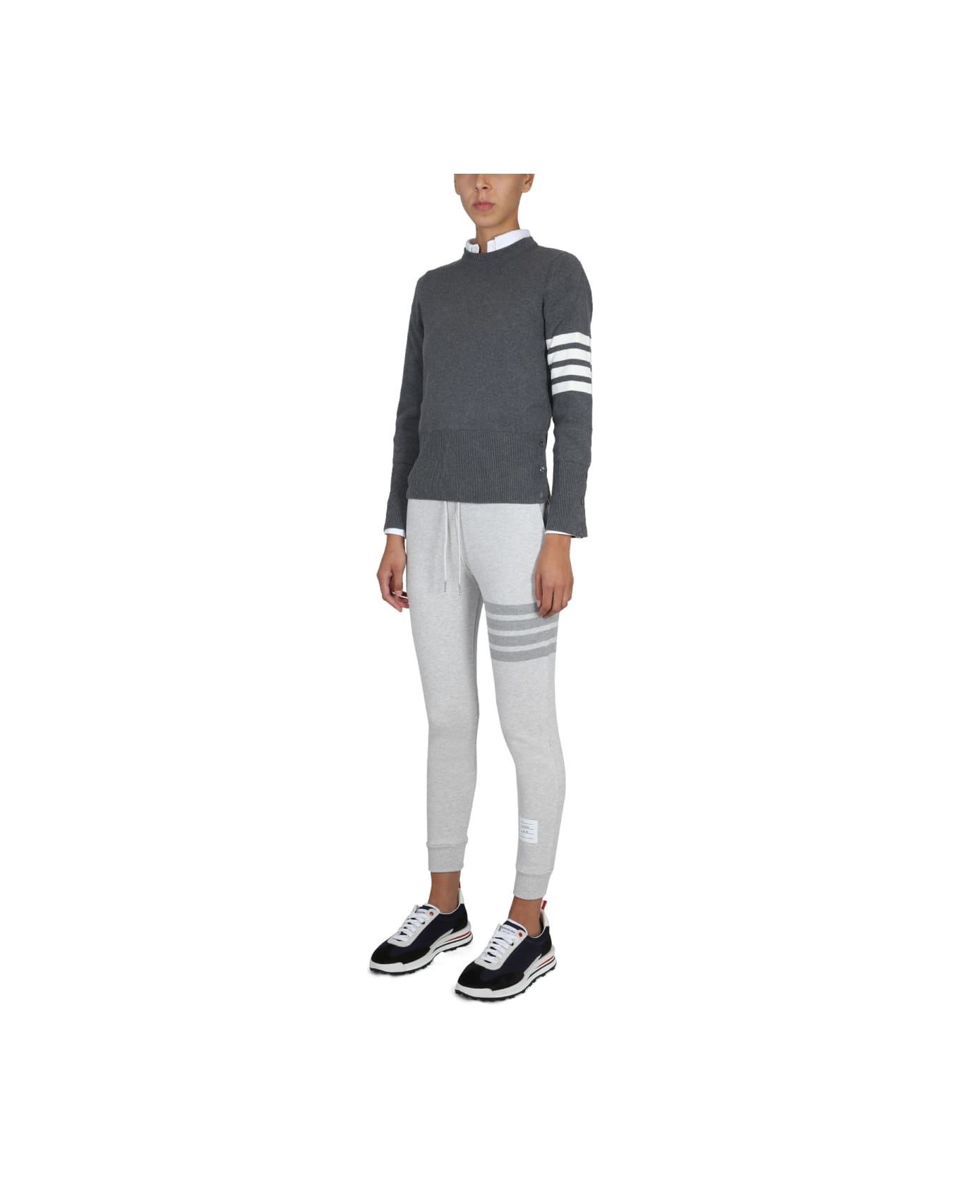 Thom Browne Cotton Jersey - GREY