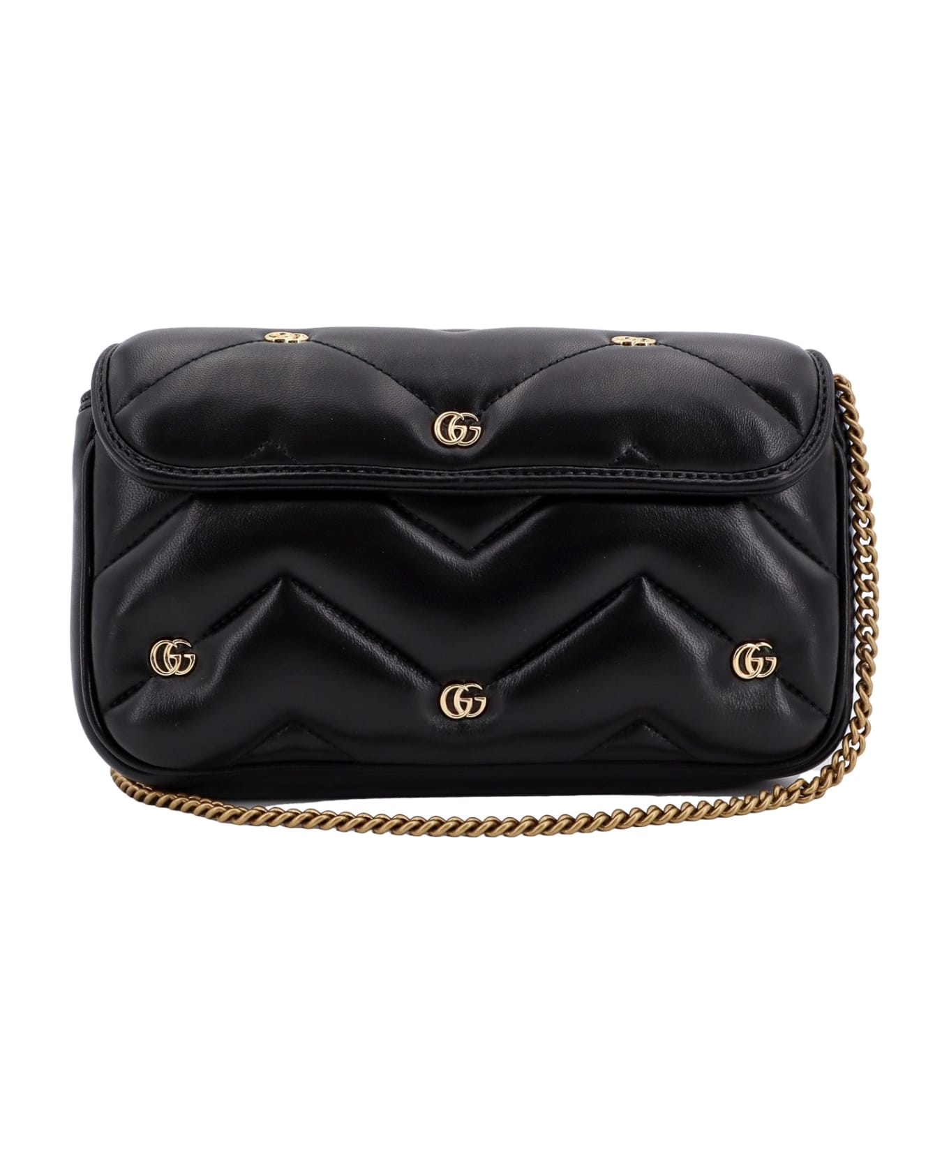 Gucci Gg Marmont Shoulder Bag - Black