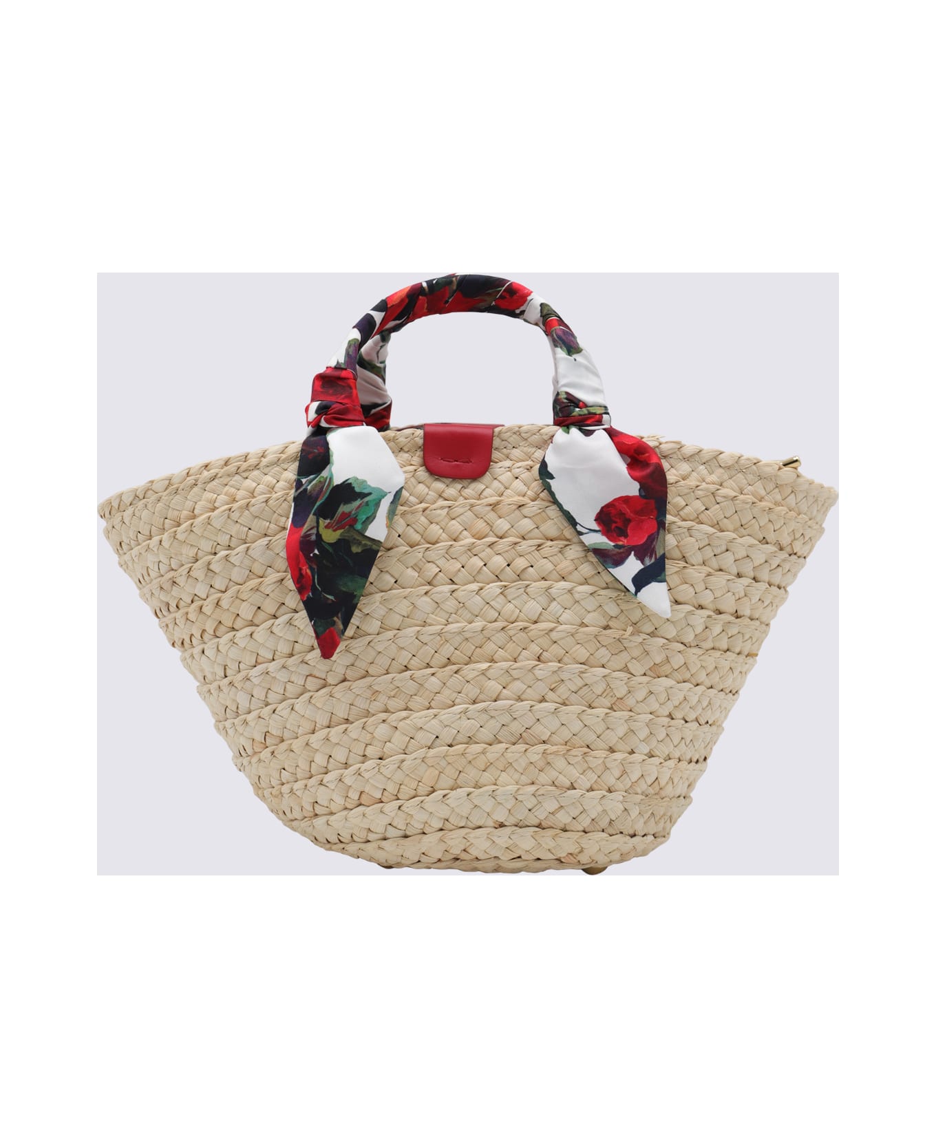 【関税&送料込み】Dolce & Gabbana Beige Raffia Totes Dolce & Gabbana Beige Raffia Satchel | italist
