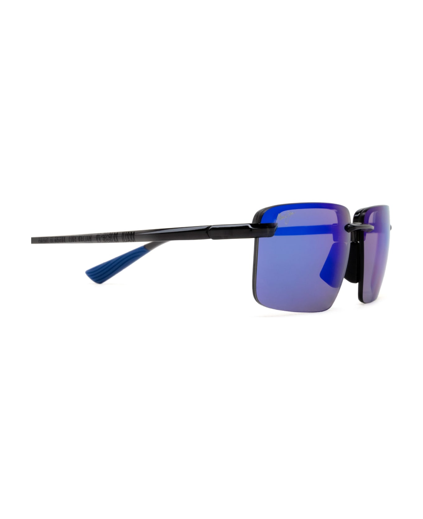 Maui Jim Mj626 Shiny Transparent Dark Grey Sunglasses - Shiny Transparent Dark Grey