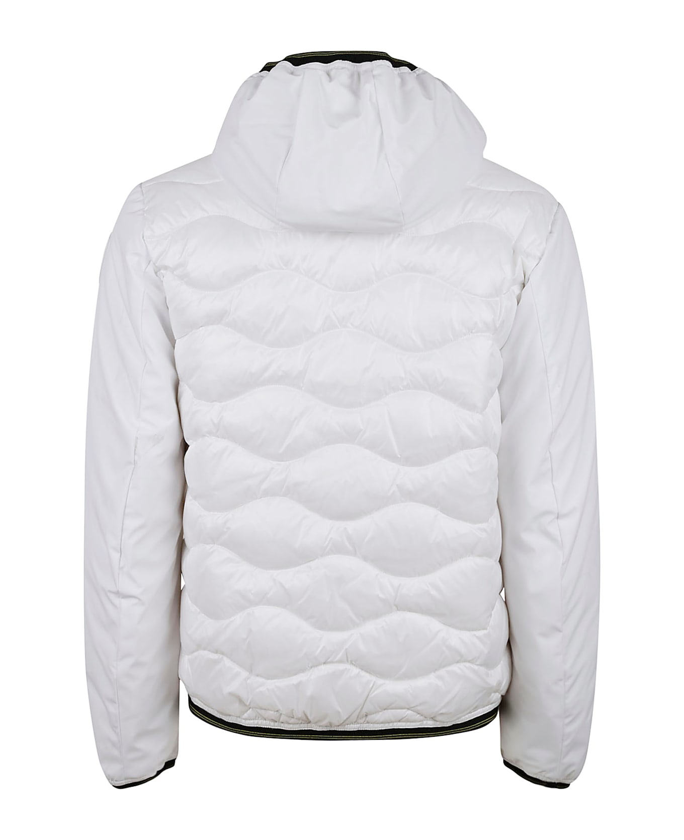 Blauer High Neck Padded Jacket - White