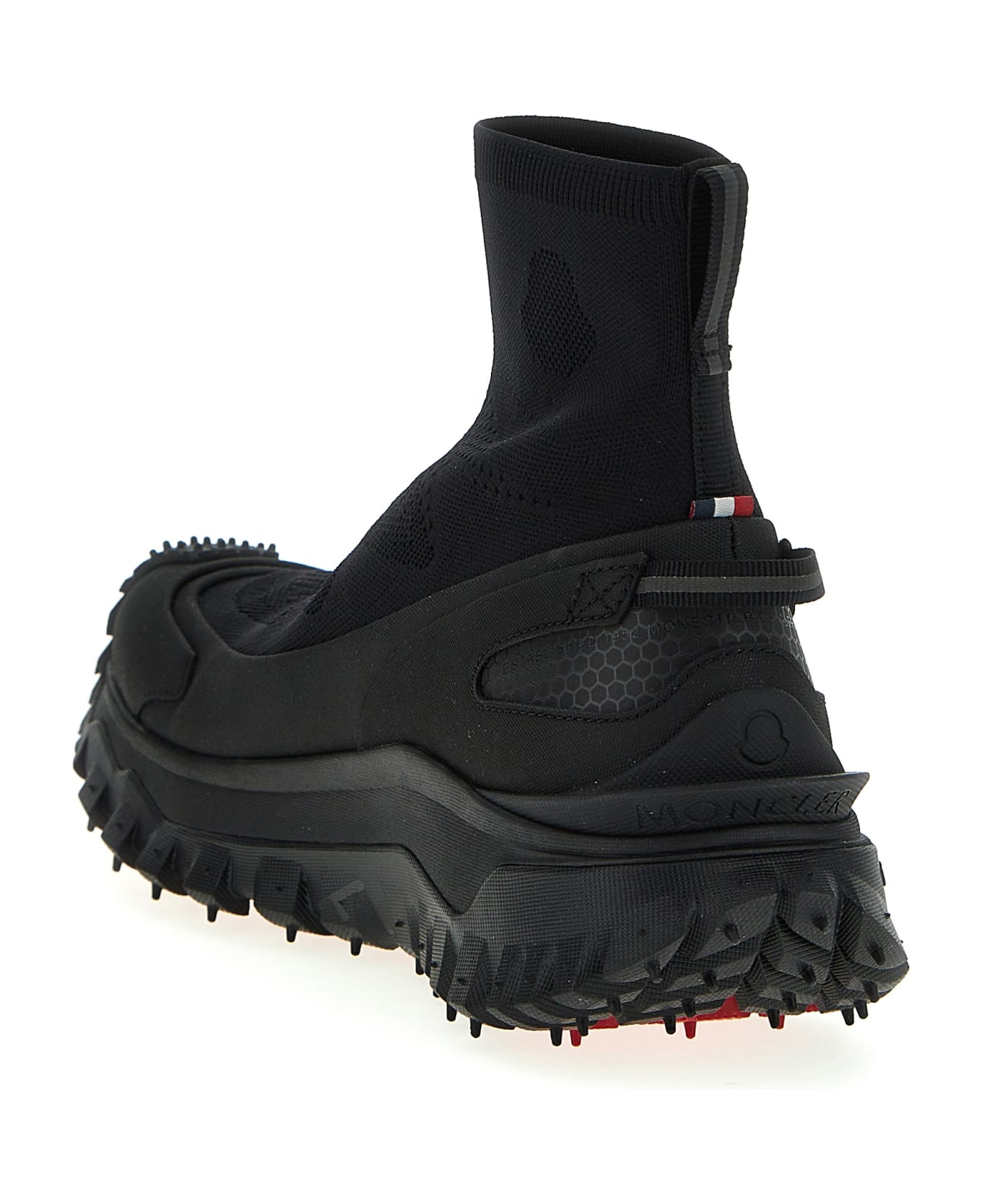 Moncler 'trailgrip Knit' Sneakers - Black