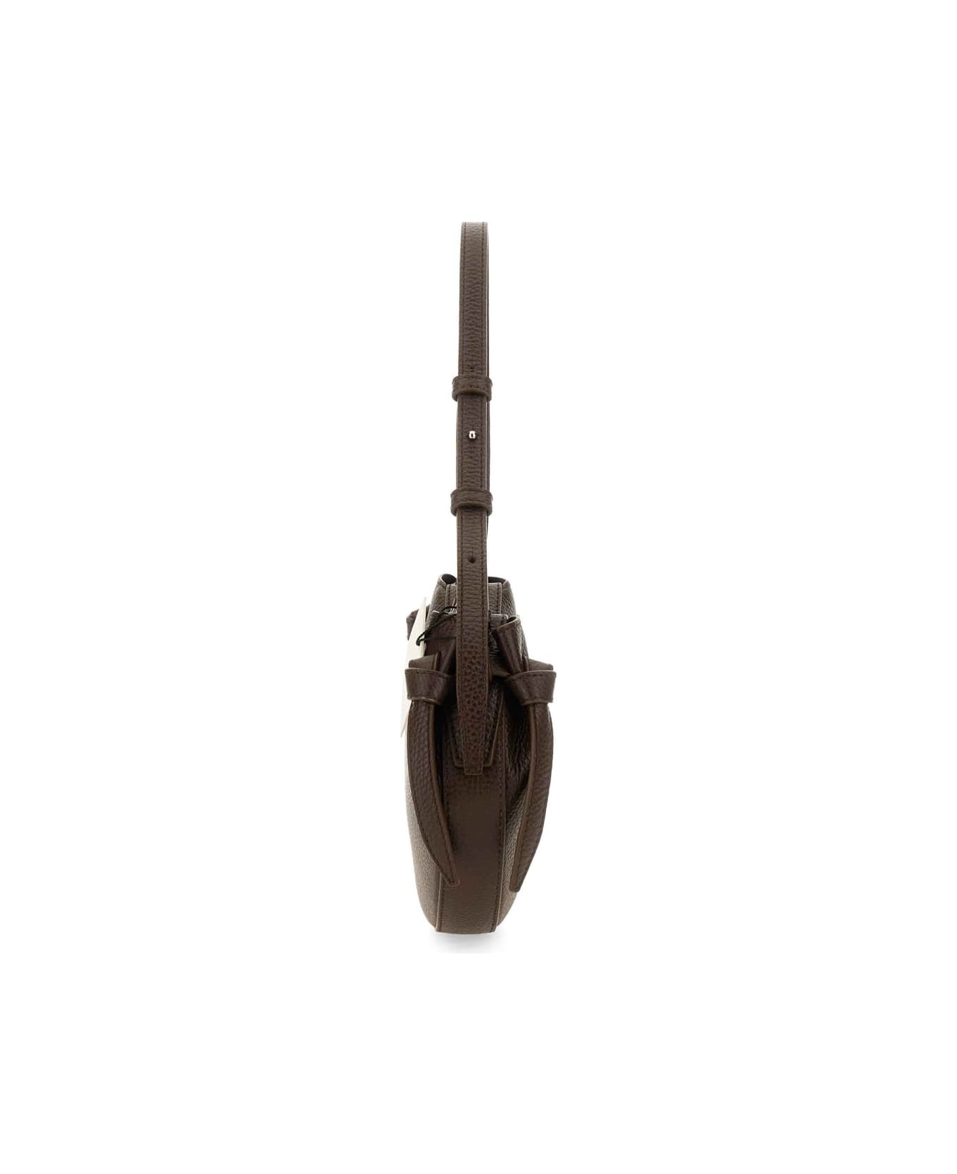 YUZEFI Fortune Cookie" Bag - DARK BROWN