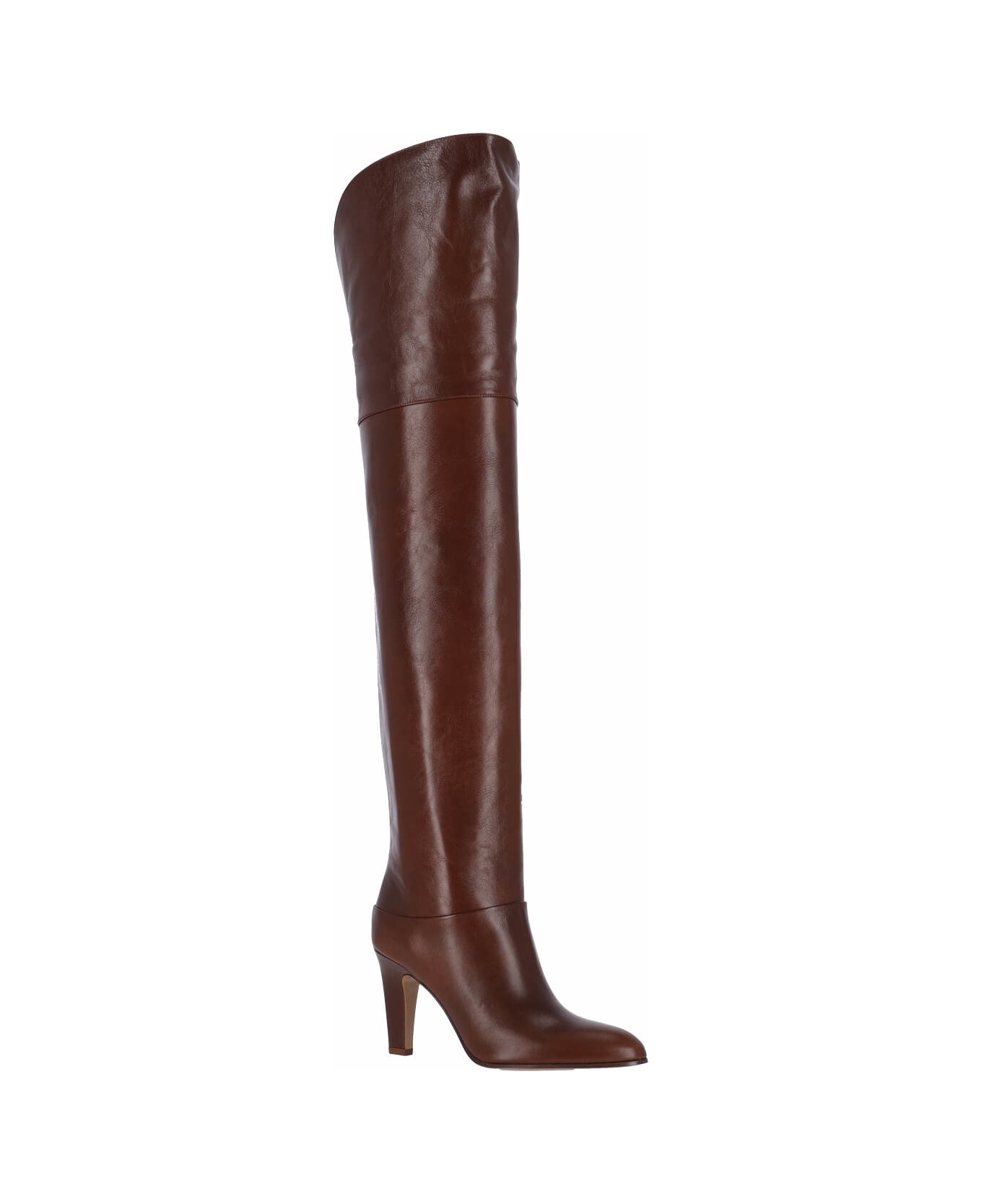 Chloé 'eve' Pump Boots - Brown