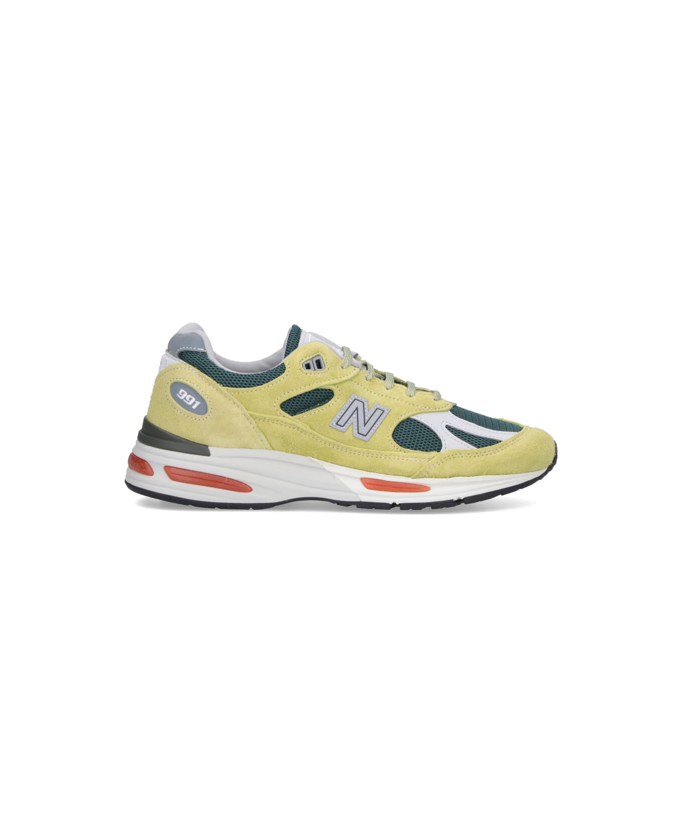 New Balance "made In Uk 991v2" Sneakers - Green