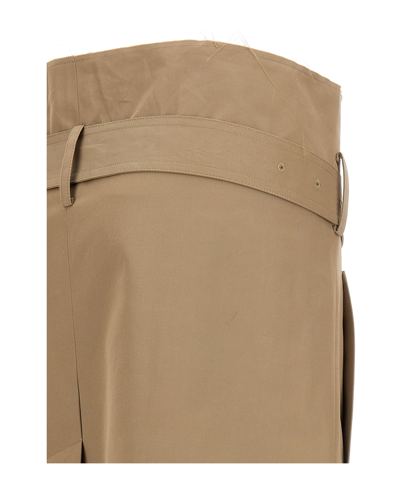 VETEMENTS 
deconstructed Trenchcoat
 Skirt - Beige