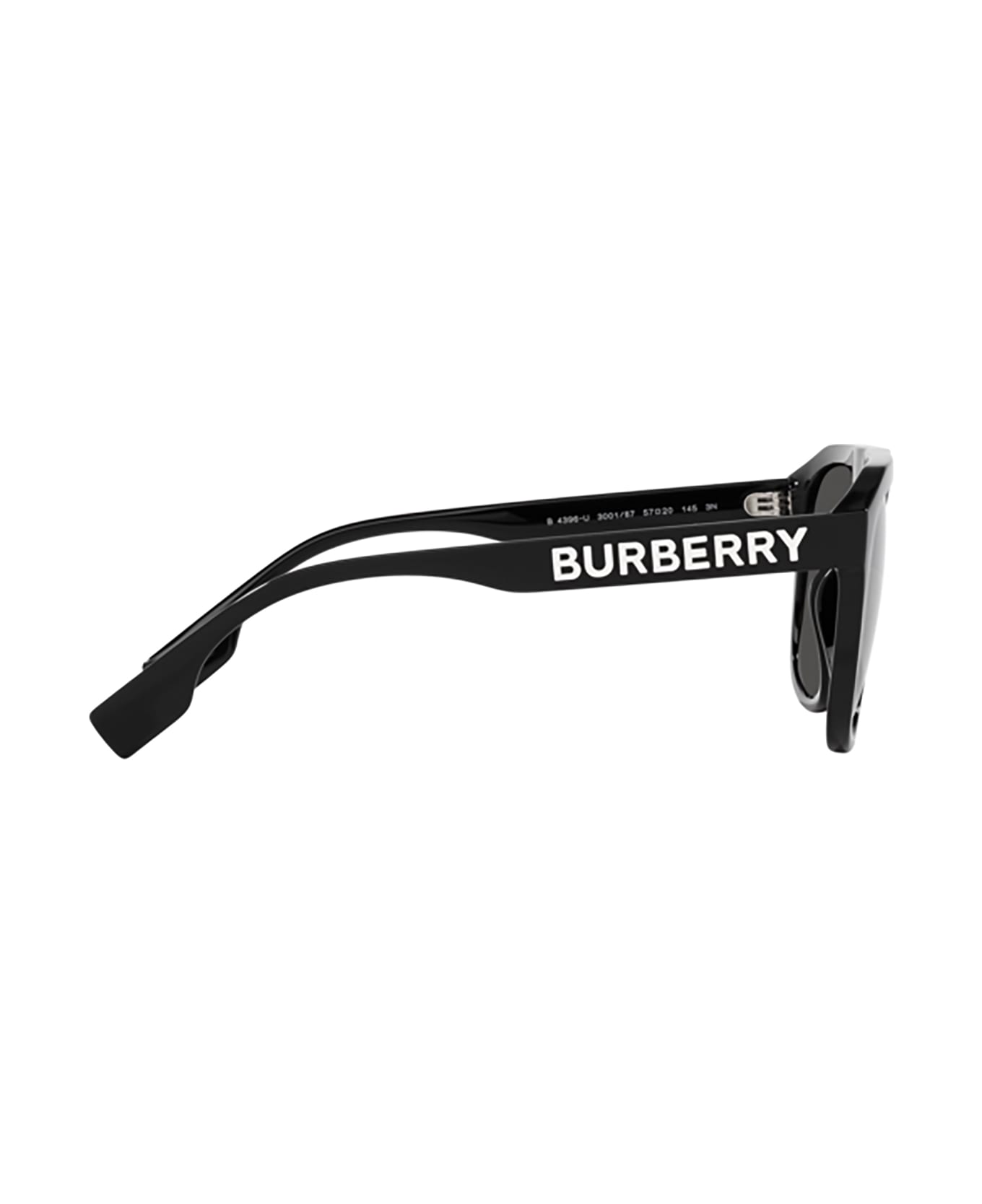 Burberry Eyewear Be4396u Black Sunglasses - Black