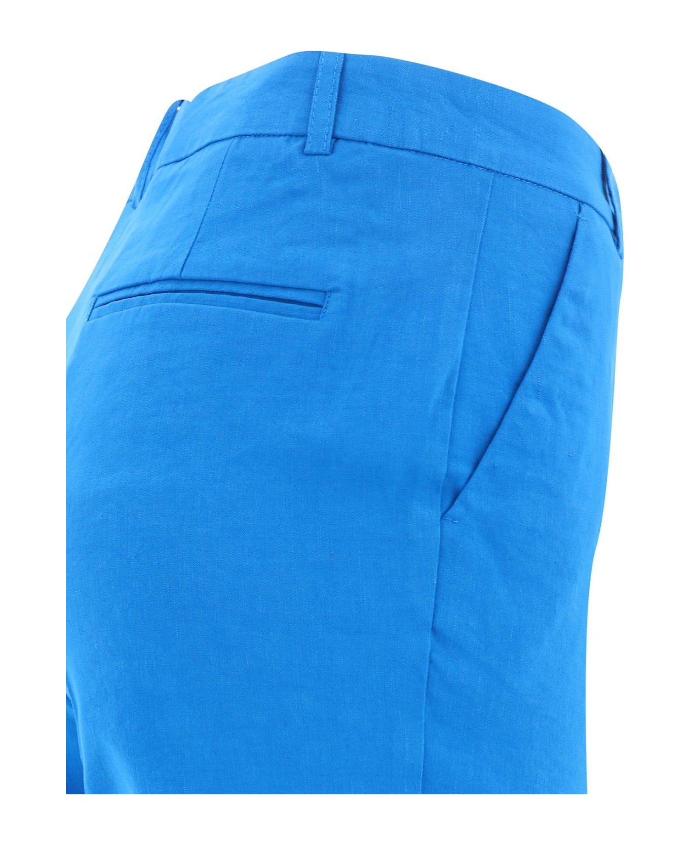 Pinko Mid-waist Skinny Trousers - Azzurro