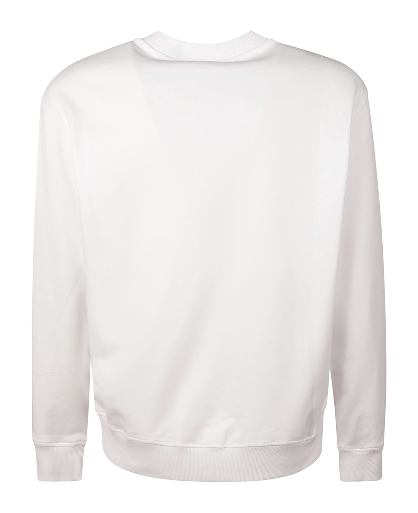 Versace Jeans Couture Couture Logo Ribbed Sweatshirt - White フリース