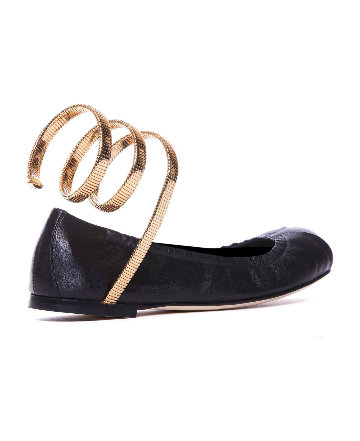 René Caovilla Juniper Flats - Black フラットシューズ