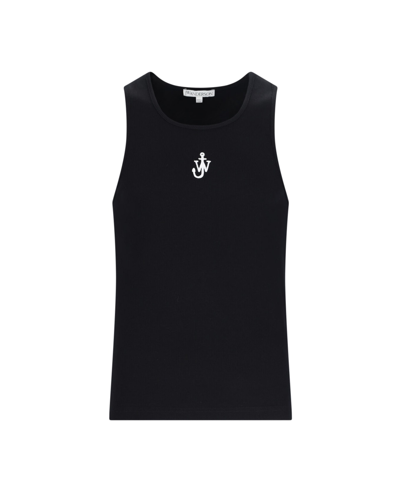 J.W. Anderson Tank Top 'anchor' - Black
