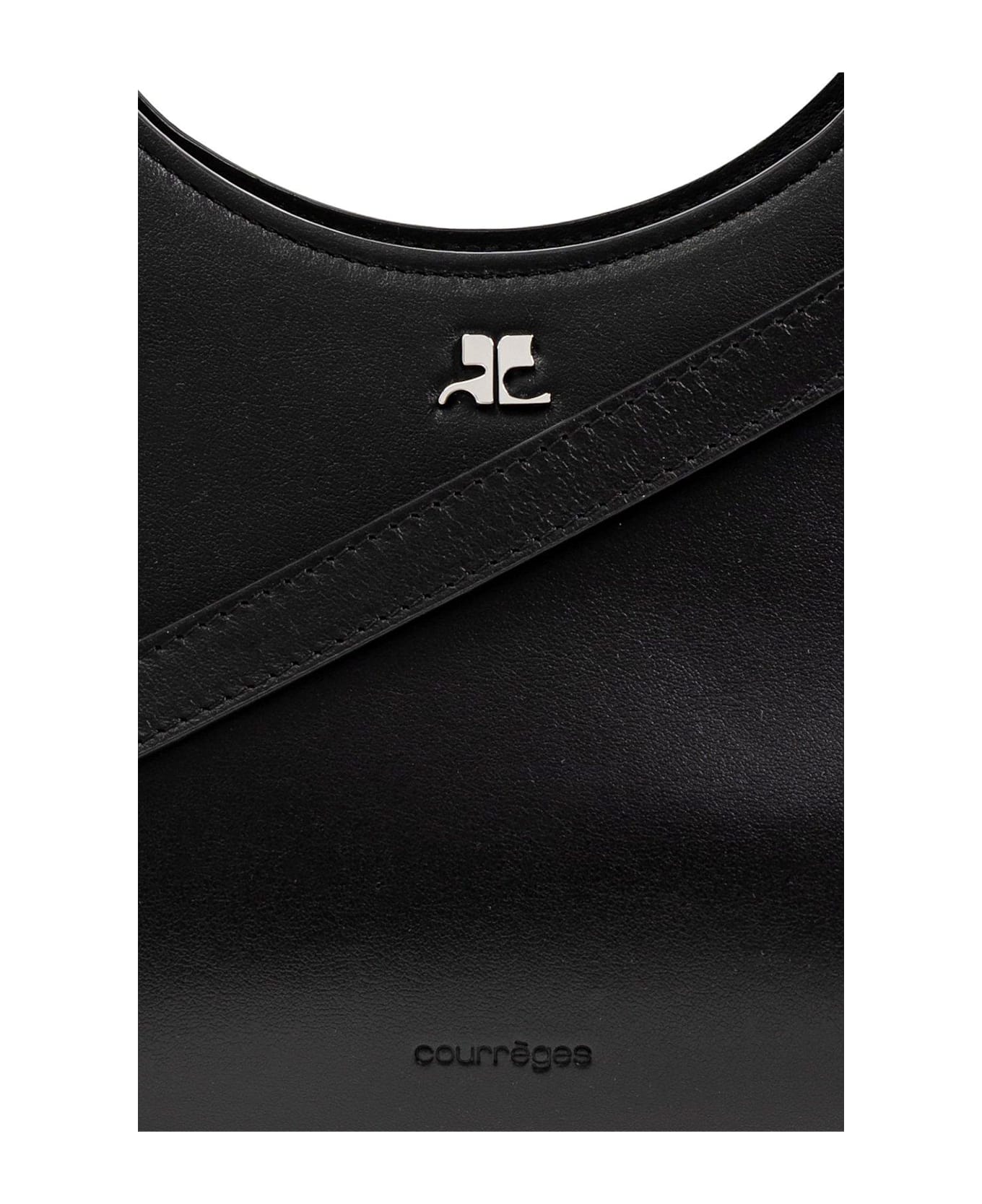 Courrèges Holy Day Top Handle Bag - Black