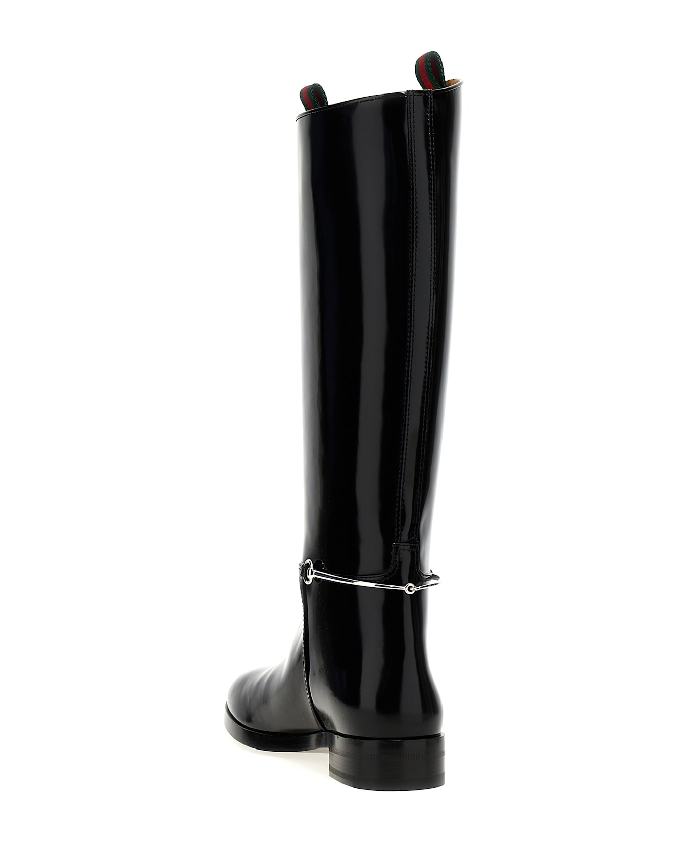 Gucci 'morsetto Slim' Boots - Black  