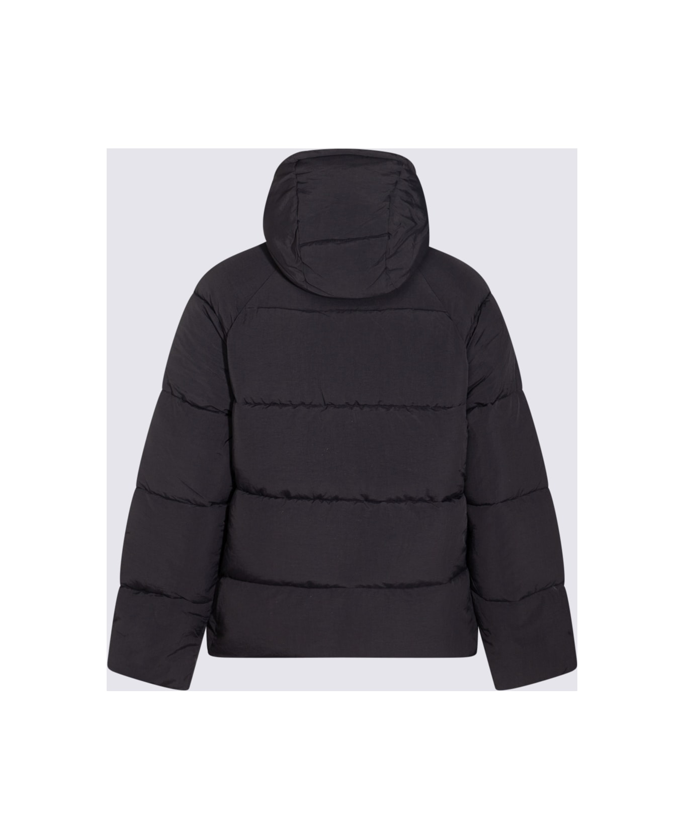 Daily Paper Black Nylon Down Jacket - Black