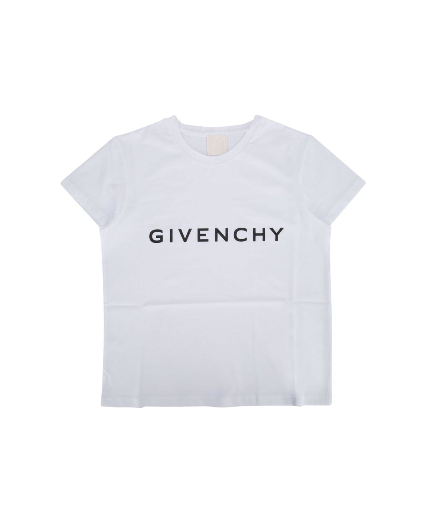 Givenchy Logo-printed Crewneck T-shirt - P Bianco