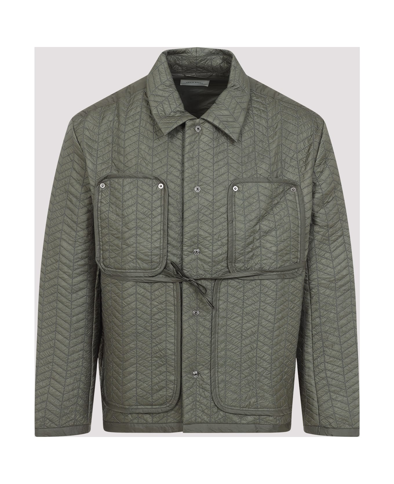 Craig Green Quilted Worker Jacket - Green