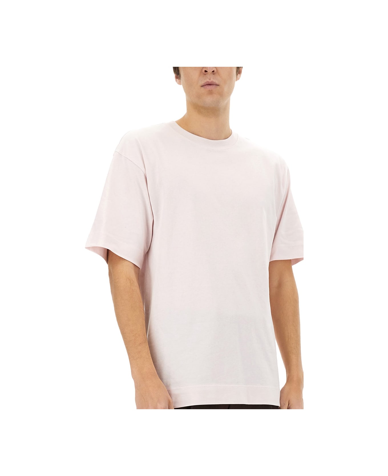 Dries Van Noten Cotton T-shirt - PINK
